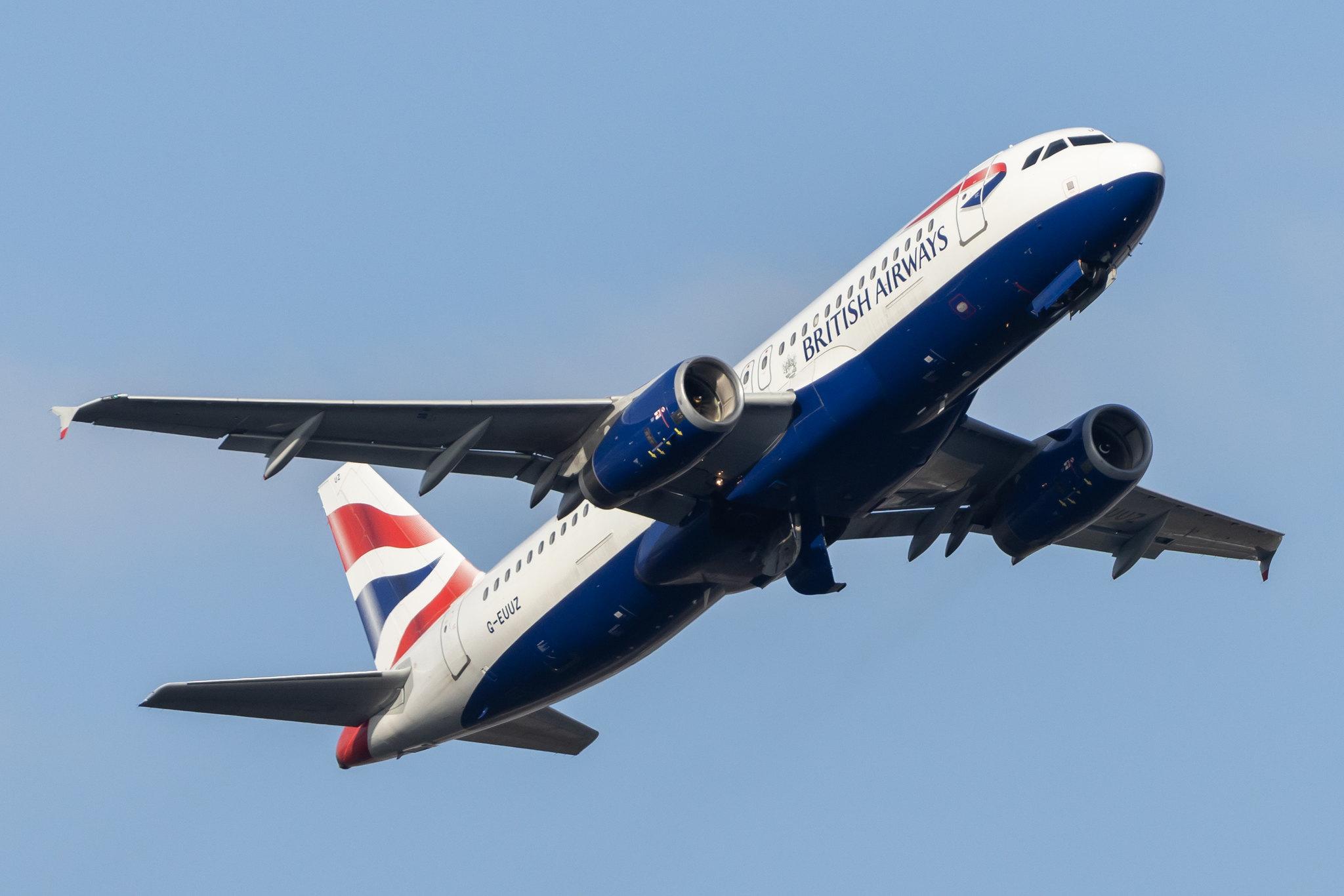 London Heathrow: British Airways (BA / BAW) |  Airbus A320-232 A320 | G-EUUZ | MSN 3649