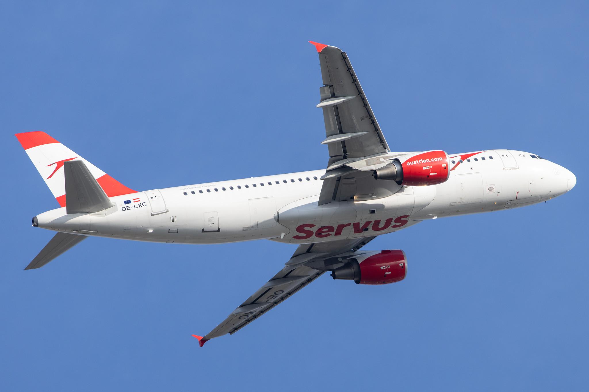London Heathrow: Austrian Airlines (OS / AUA) |  Airbus A320-216 A320 | OE-LXC | MSN 3502