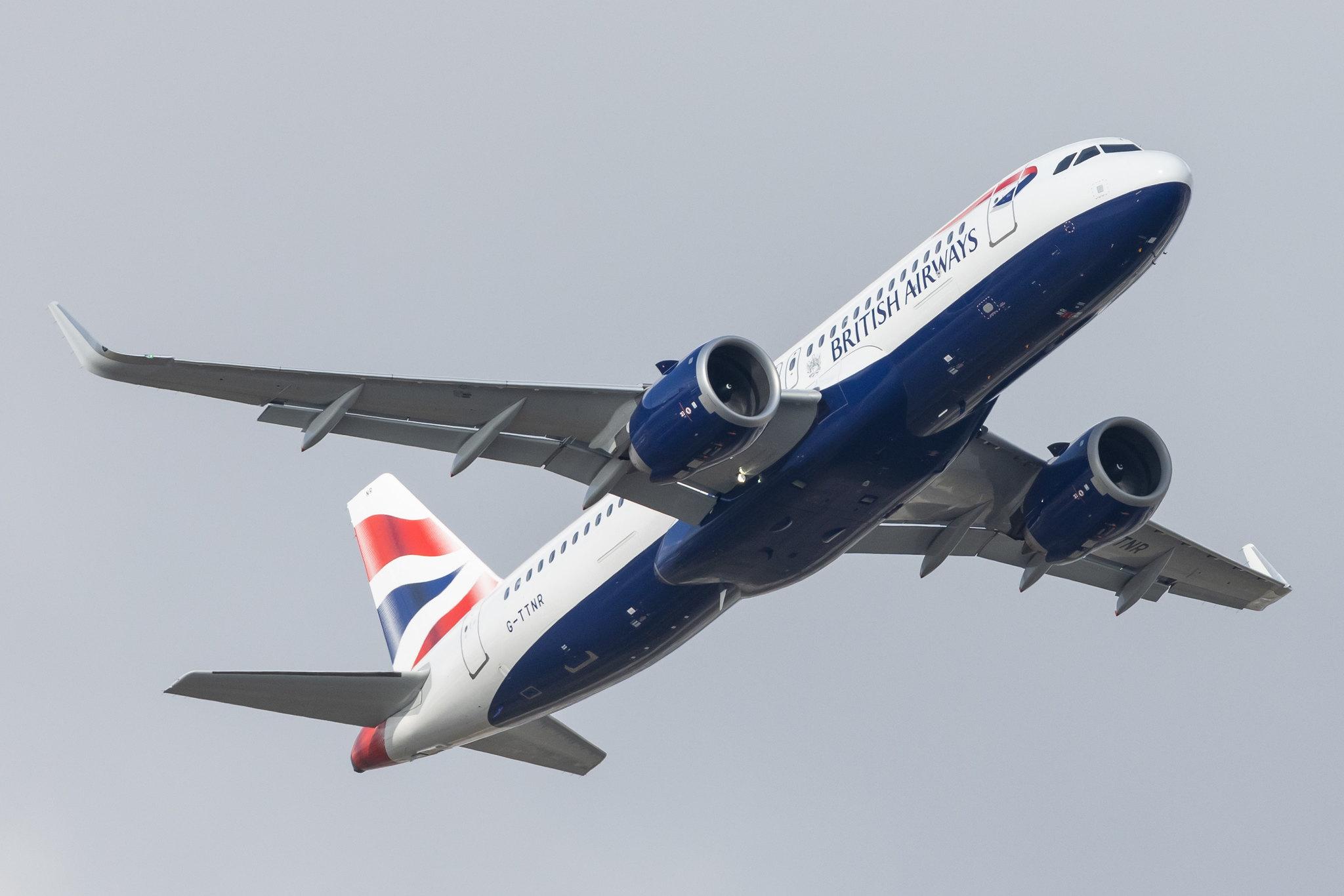 London Heathrow: British Airways (BA / BAW) |  Airbus A320-251N A20N | G-TTNR | MSN 10493