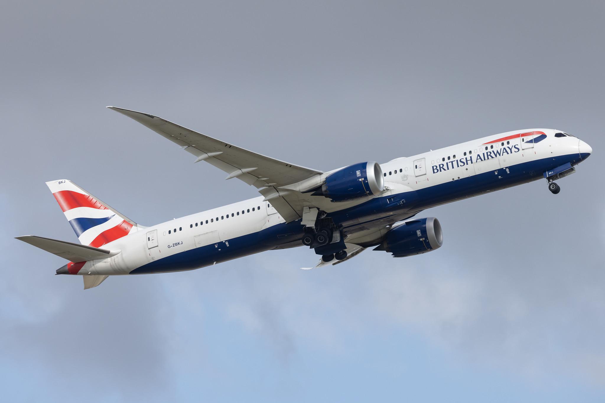 London Heathrow: British Airways (BA / BAW) |  Boeing 787-9 Dreamliner B789 | G-ZBKJ | MSN 38626