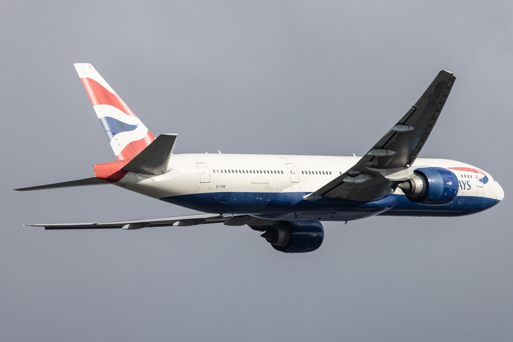 London Heathrow: British Airways (BA / BAW) |  Boeing 777-236(ER) B772 | G-VIIK | MSN 28840