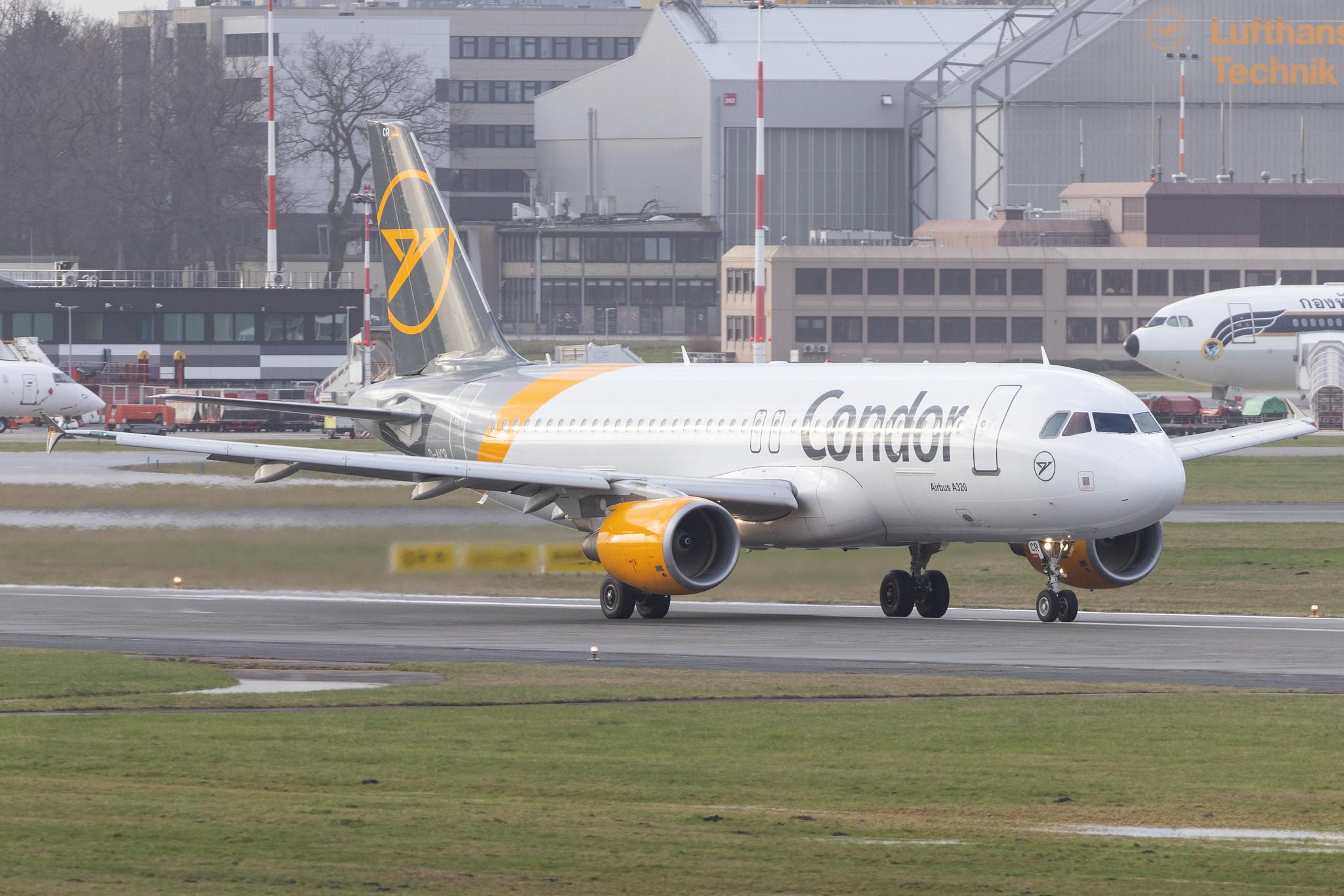 Hamburg Airport: Condor (DE / CFG) |  Airbus A320-214 A320 | D-AICR | MSN 4463