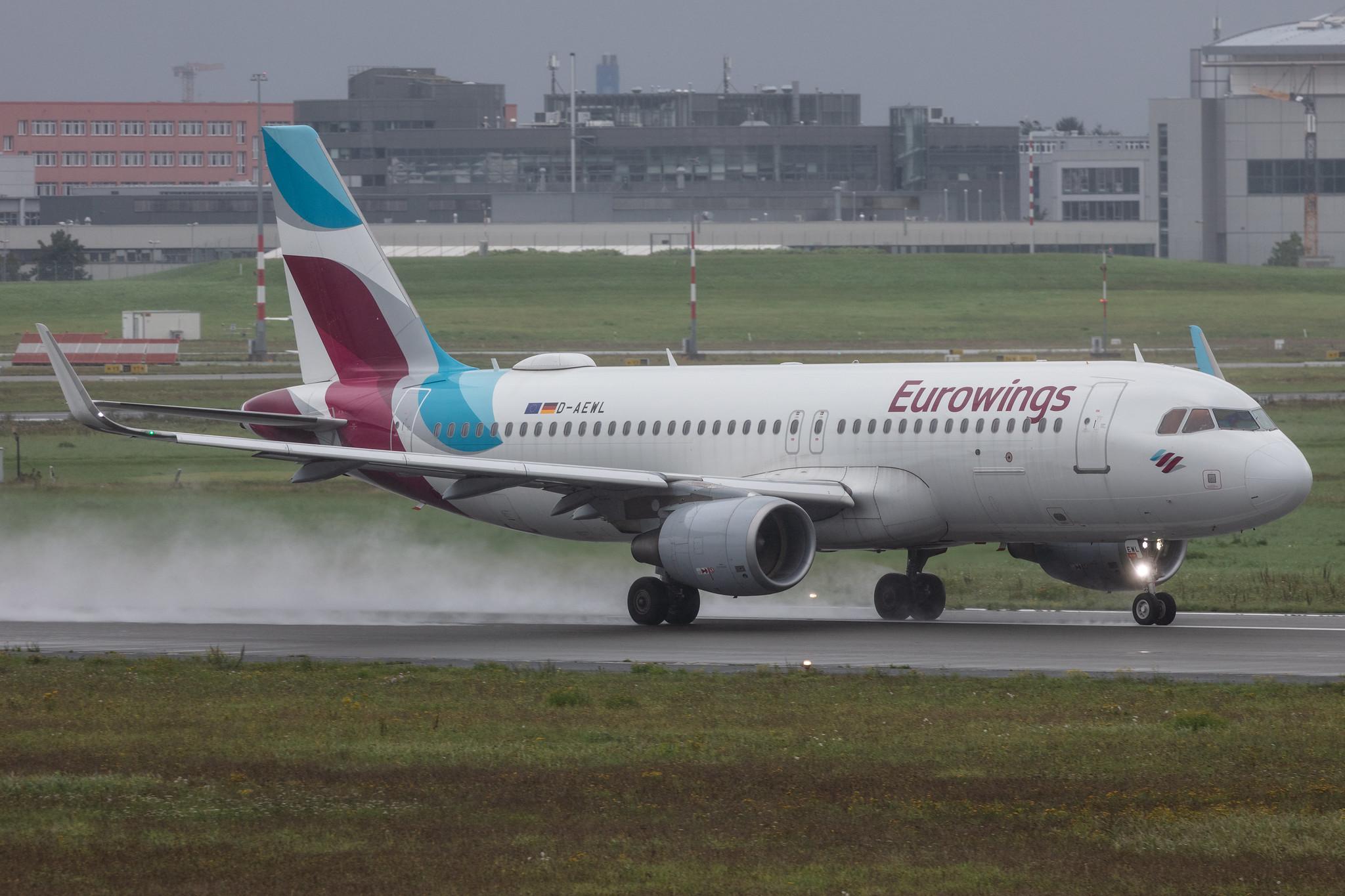Hamburg Airport: Eurowings (EW / EWG) |  Airbus A320-214 A320 | D-AEWL | MSN 7263