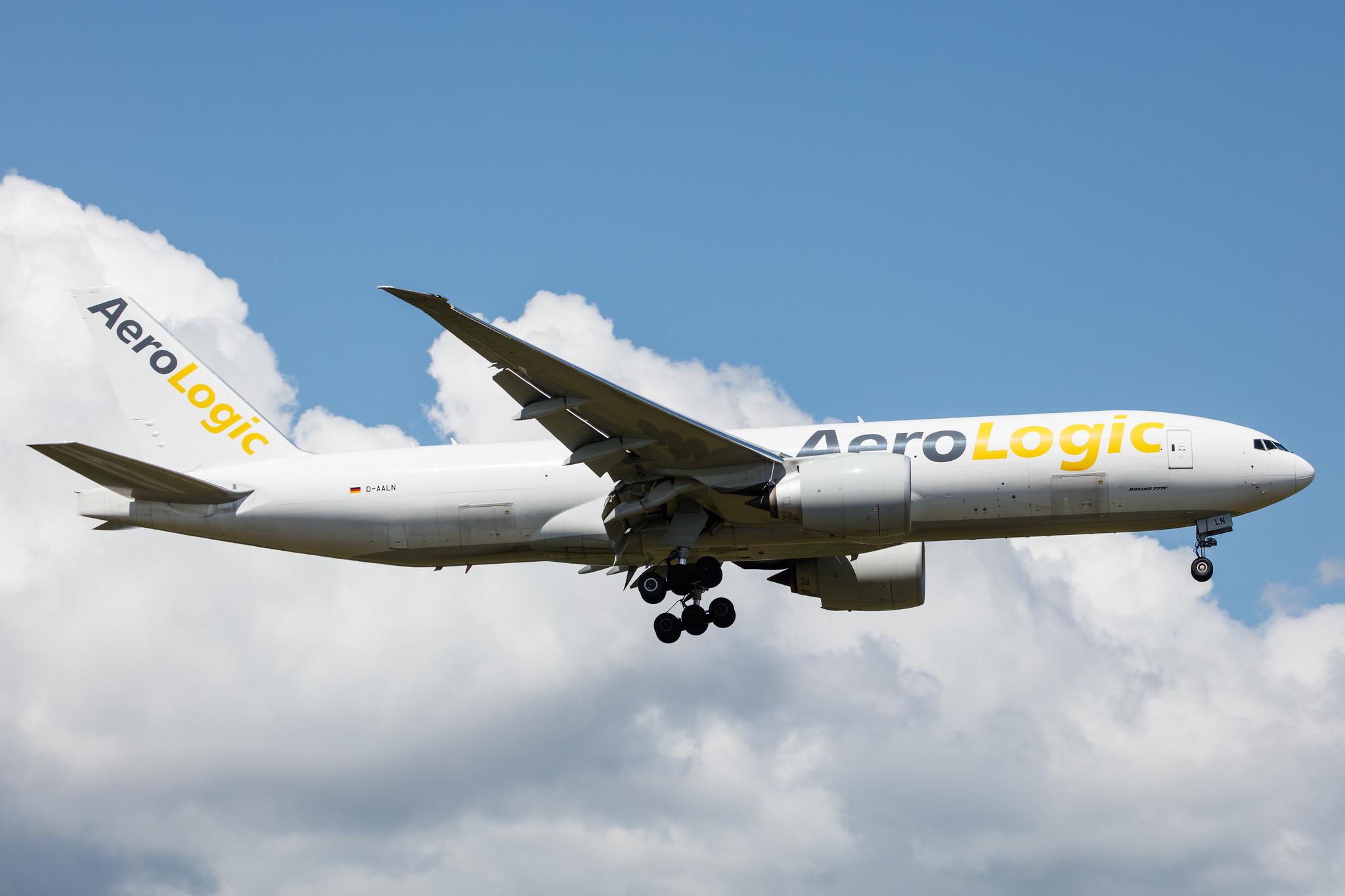 Frankfurt Airport: AeroLogic (3S / BOX) |  Boeing 777-F B77L | D-AALN | MSN 66632