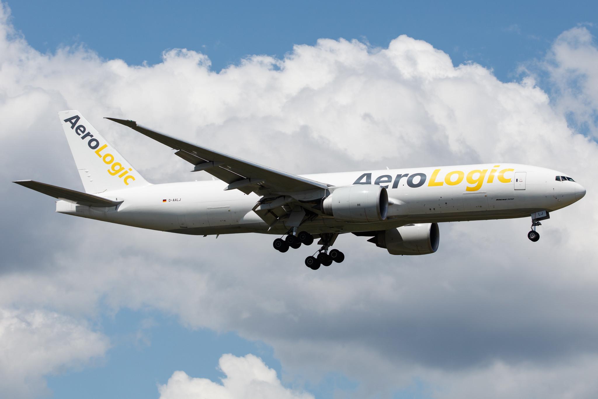 Frankfurt Airport: AeroLogic (3S / BOX) |  Boeing 777-F6N B77L | D-AALJ | MSN 37710