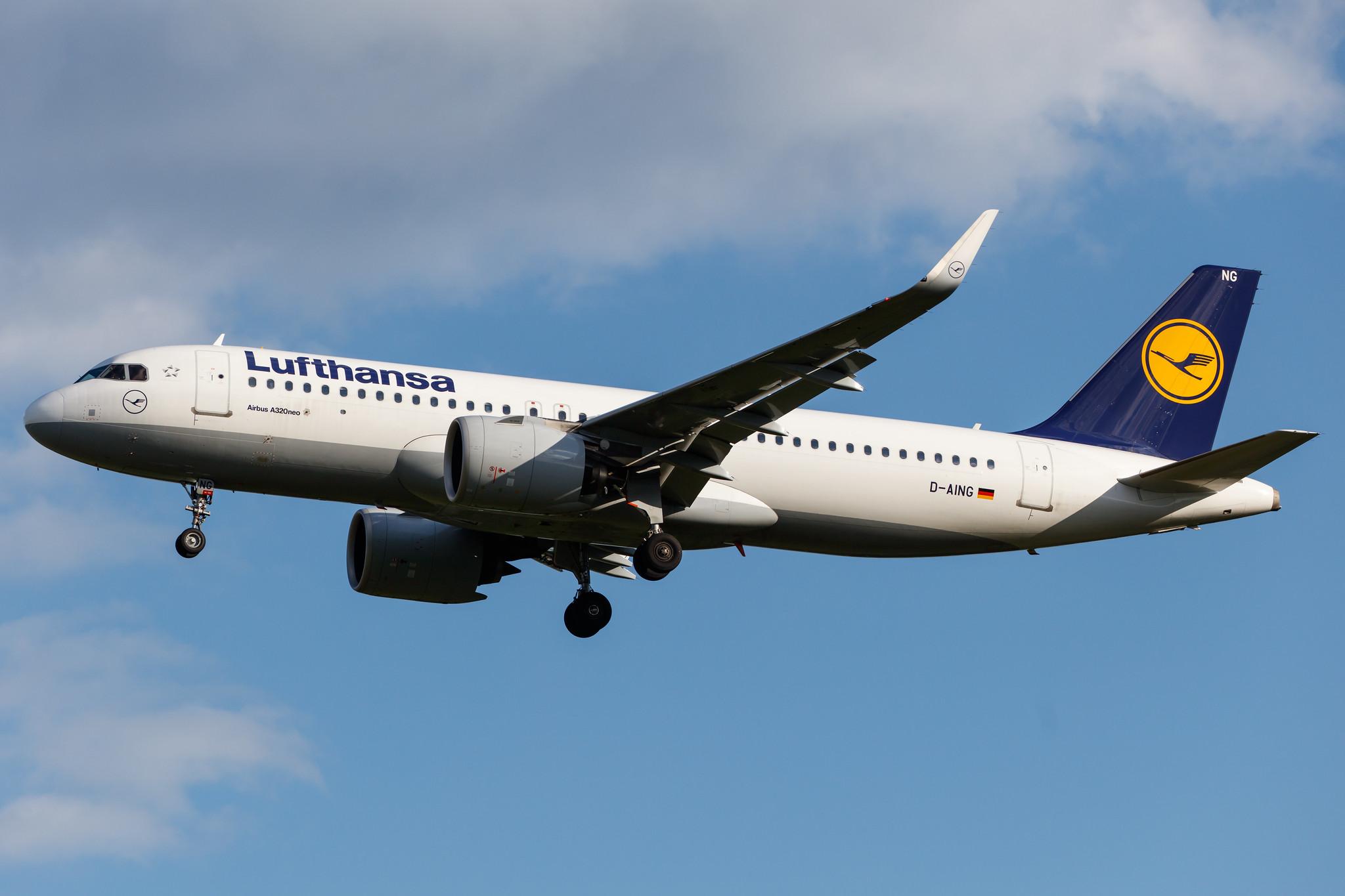 Frankfurt Airport: Lufthansa (LH / DLH) |  Airbus A320-271N A20N | D-AING | MSN 7588