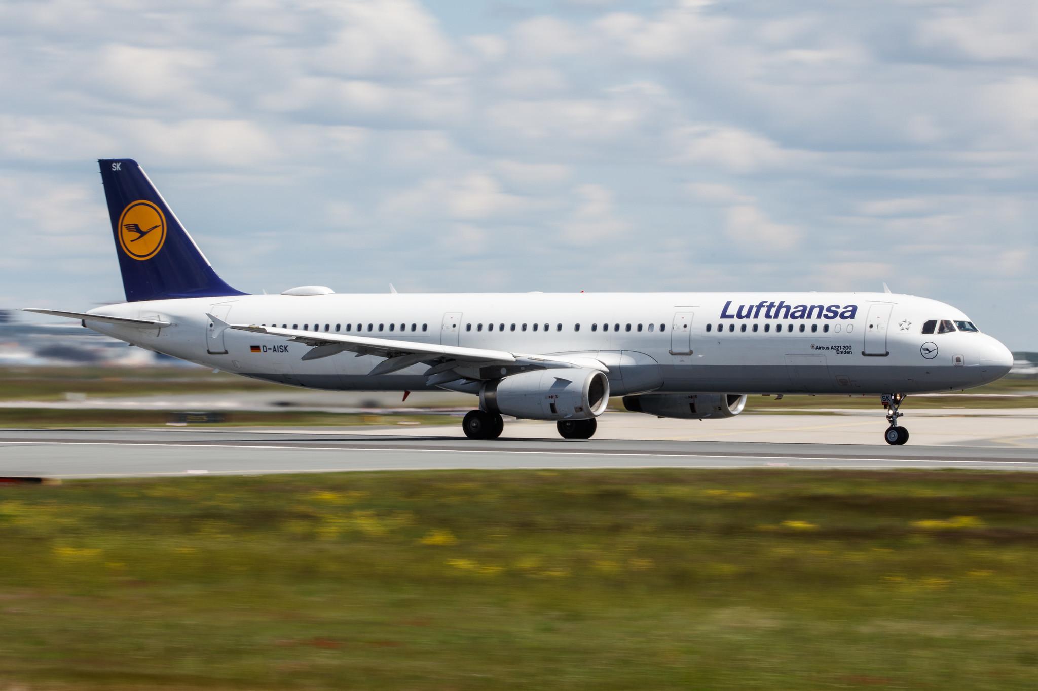 Frankfurt Airport: Lufthansa (LH / DLH) |  Airbus A321-231 A321 | D-AISK | MSN 3387