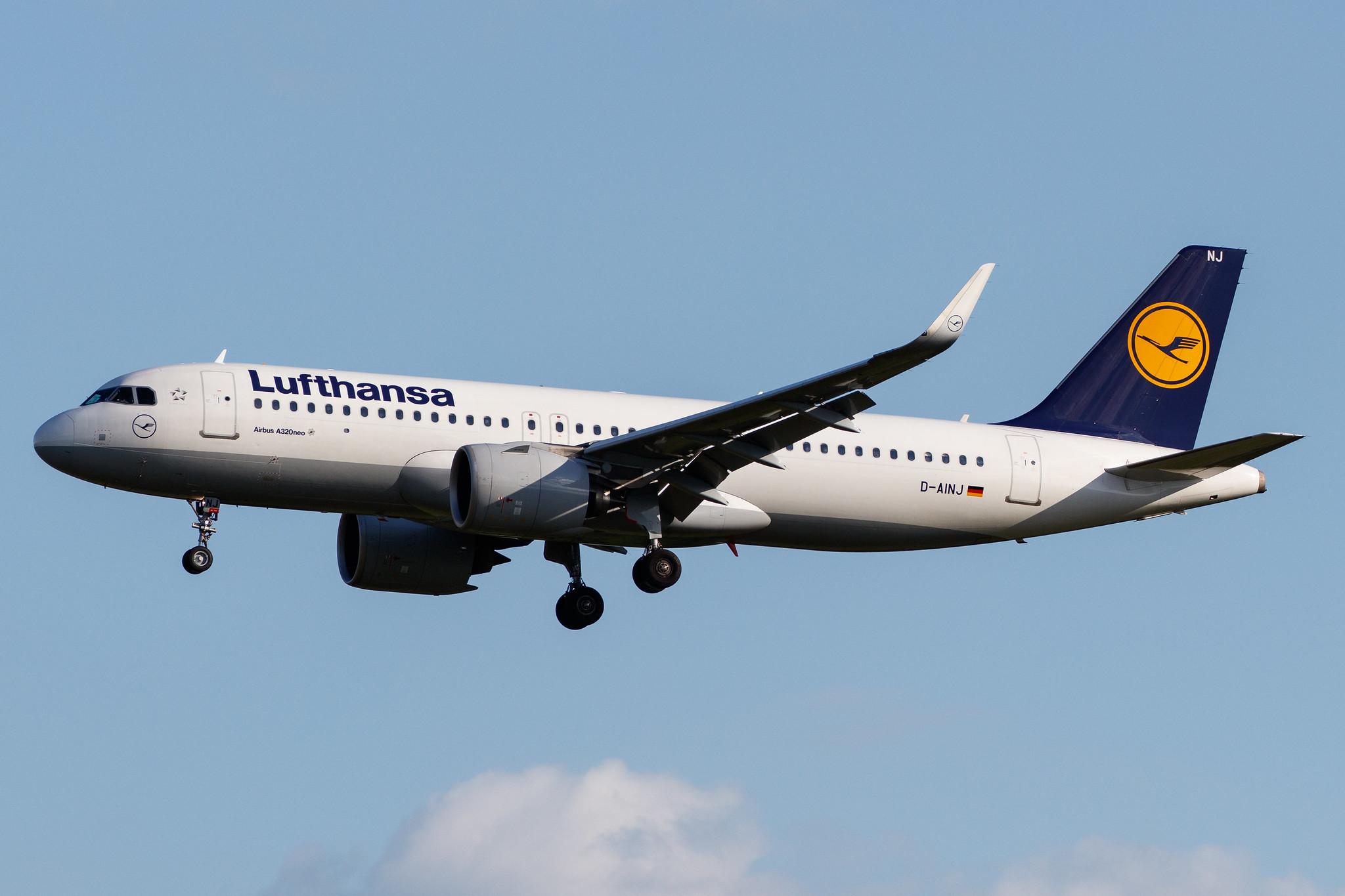 Frankfurt Airport: Lufthansa (LH / DLH) |  Airbus A320-271N A20N | D-AINJ | MSN 7735