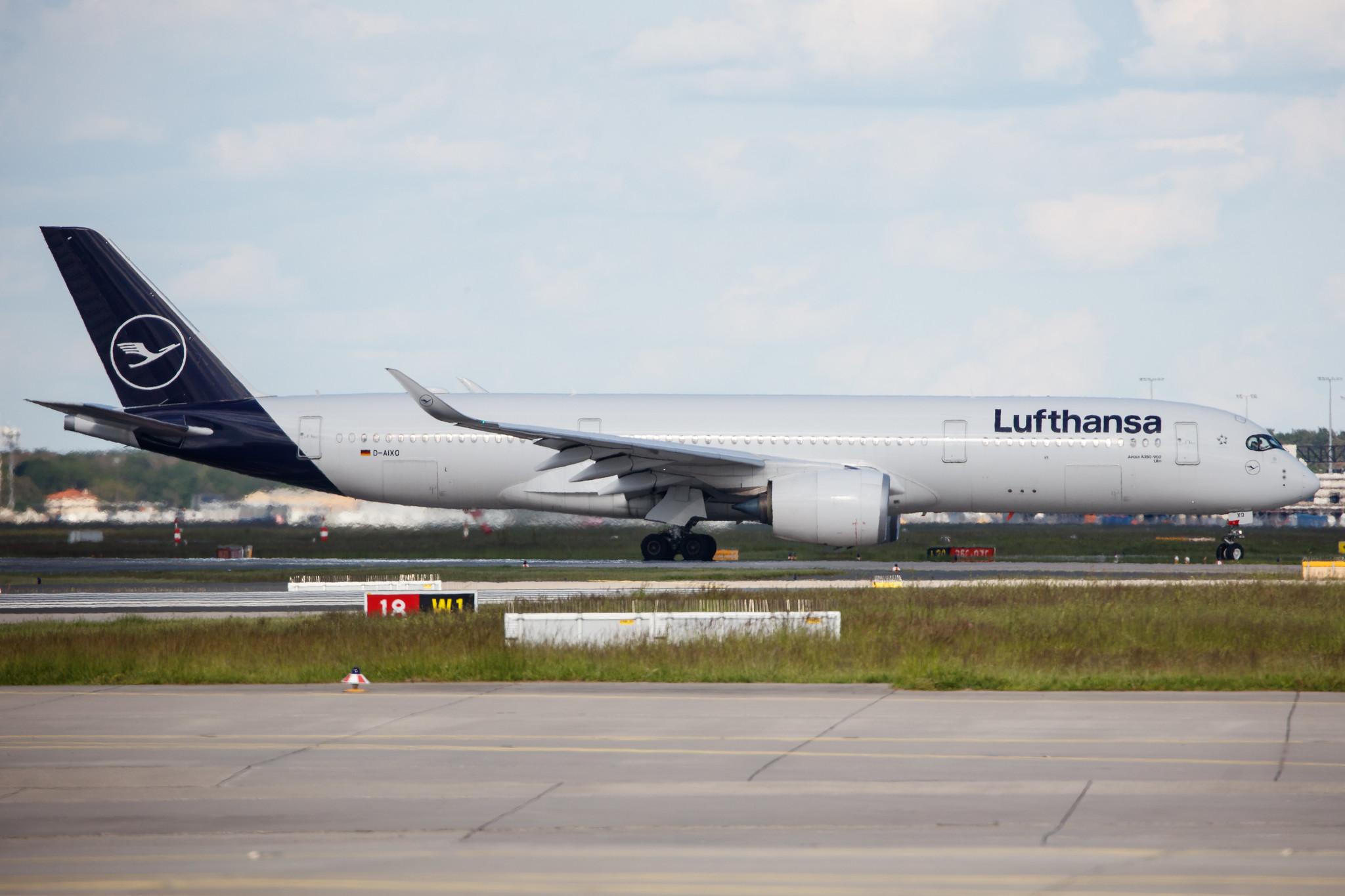 Frankfurt Airport: Lufthansa (LH / DLH) |  Airbus A350-941 A359 | D-AIXO | MSN 314