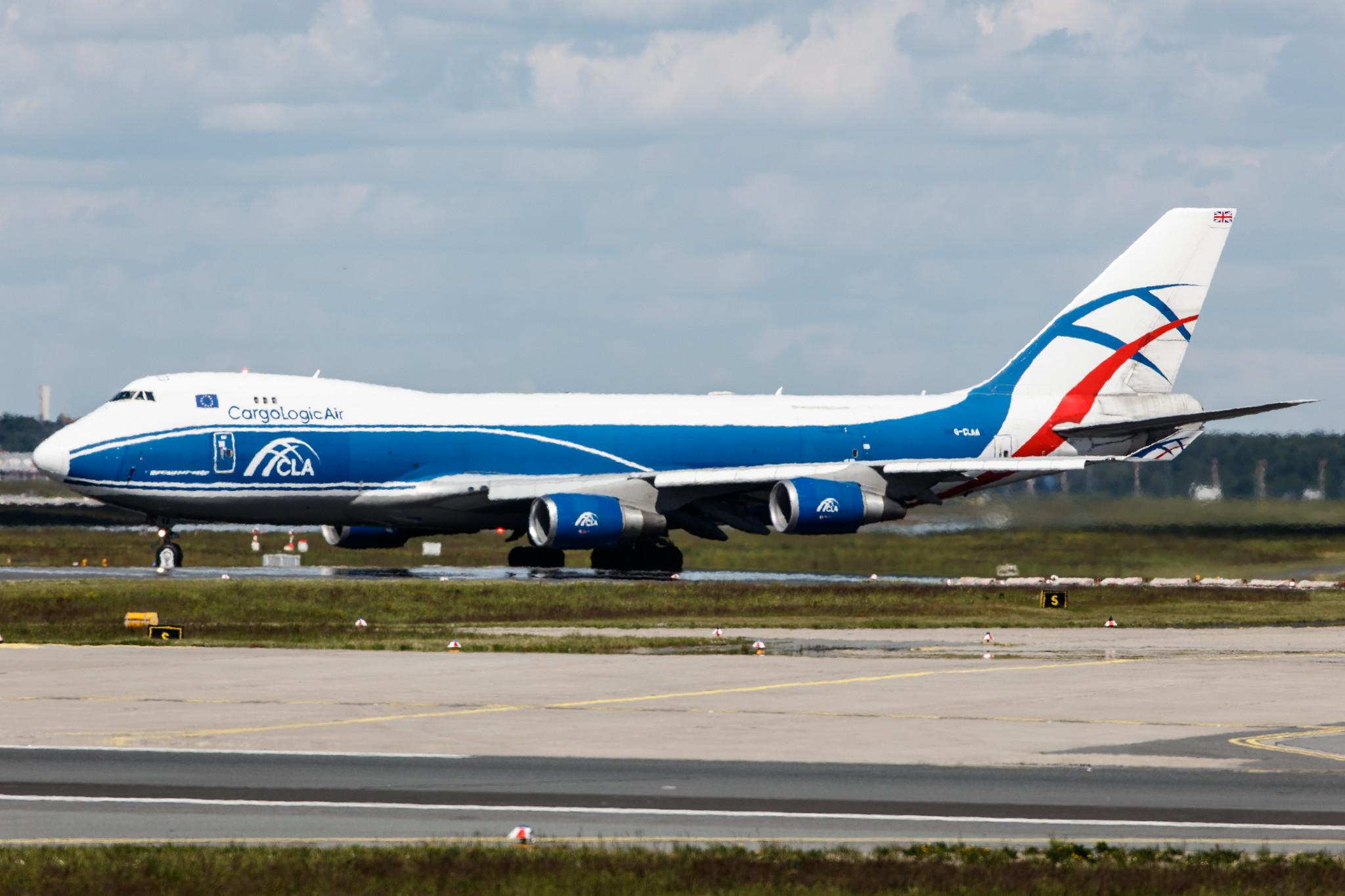 Frankfurt Airport: CargoLogicAir (P3 / CLU) |  Boeing 747-446F B744 | G-CLAA | MSN 33749