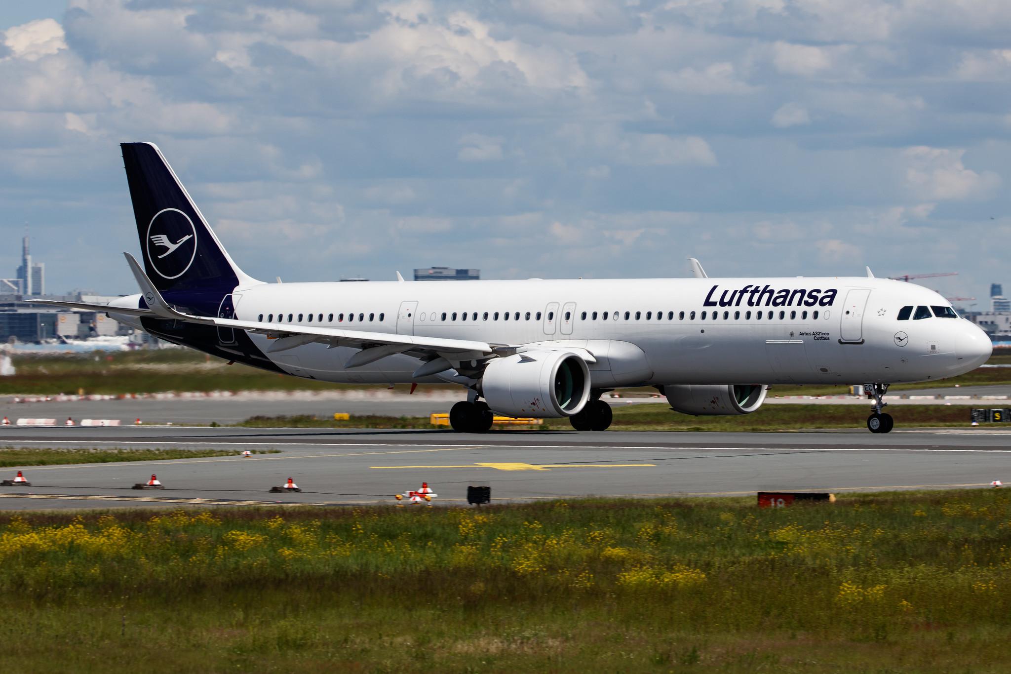 Frankfurt Airport: Lufthansa (LH / DLH) |  Airbus A321-271NX A21N | D-AIEC | MSN 8814