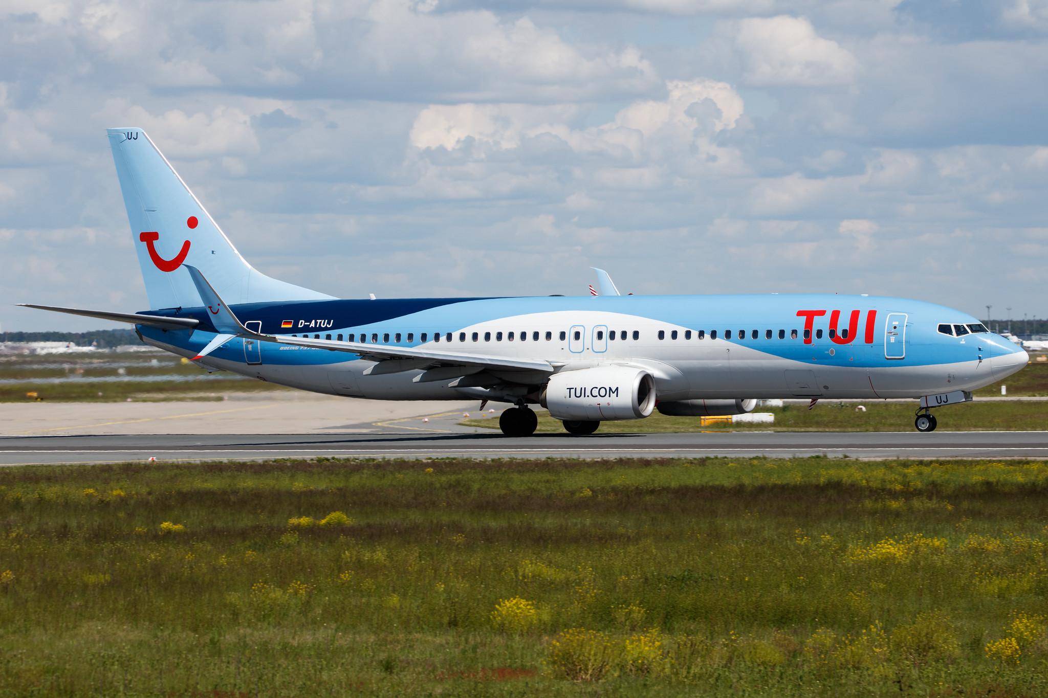 Frankfurt Airport: TUI (X3 / TUI) | Operator: TUI fly |  Boeing 737-8K5 B738 | D-ATUJ | MSN 32904