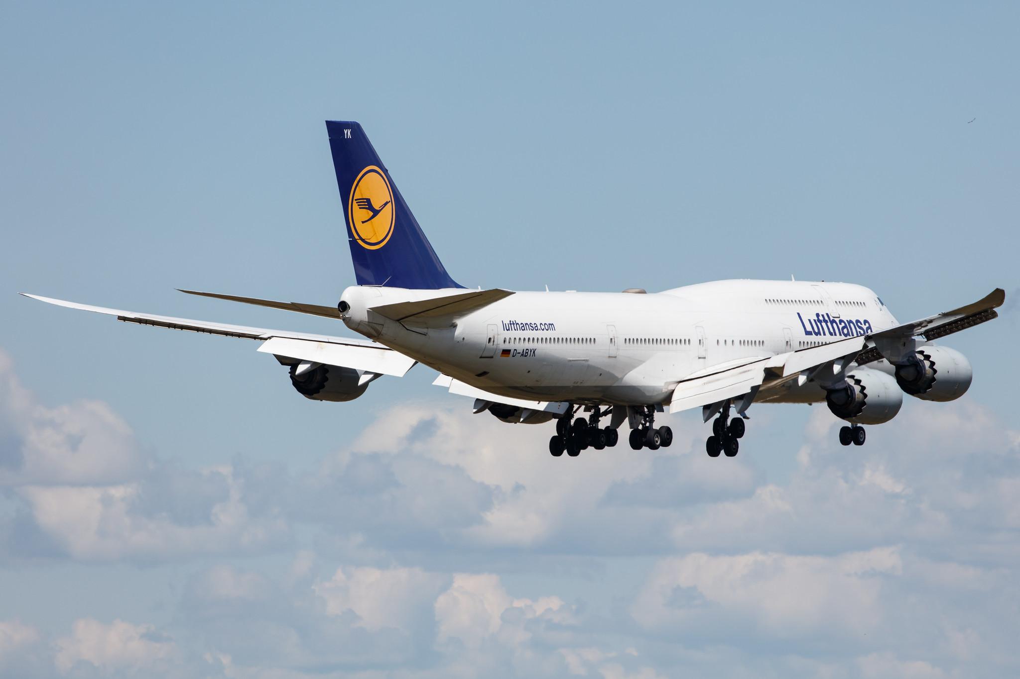 Frankfurt Airport: Lufthansa (LH / DLH) |  Boeing 747-830 B748 | D-ABYK | MSN 37835