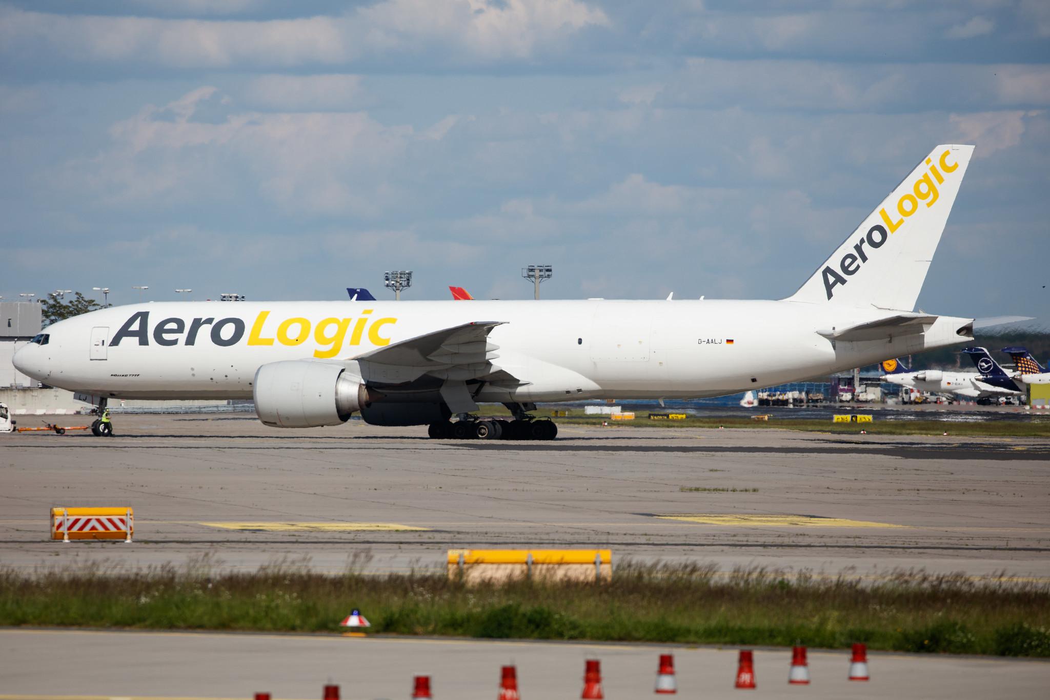 Frankfurt Airport: AeroLogic (3S / BOX) |  Boeing 777-F6N B77L | D-AALJ | MSN 37710