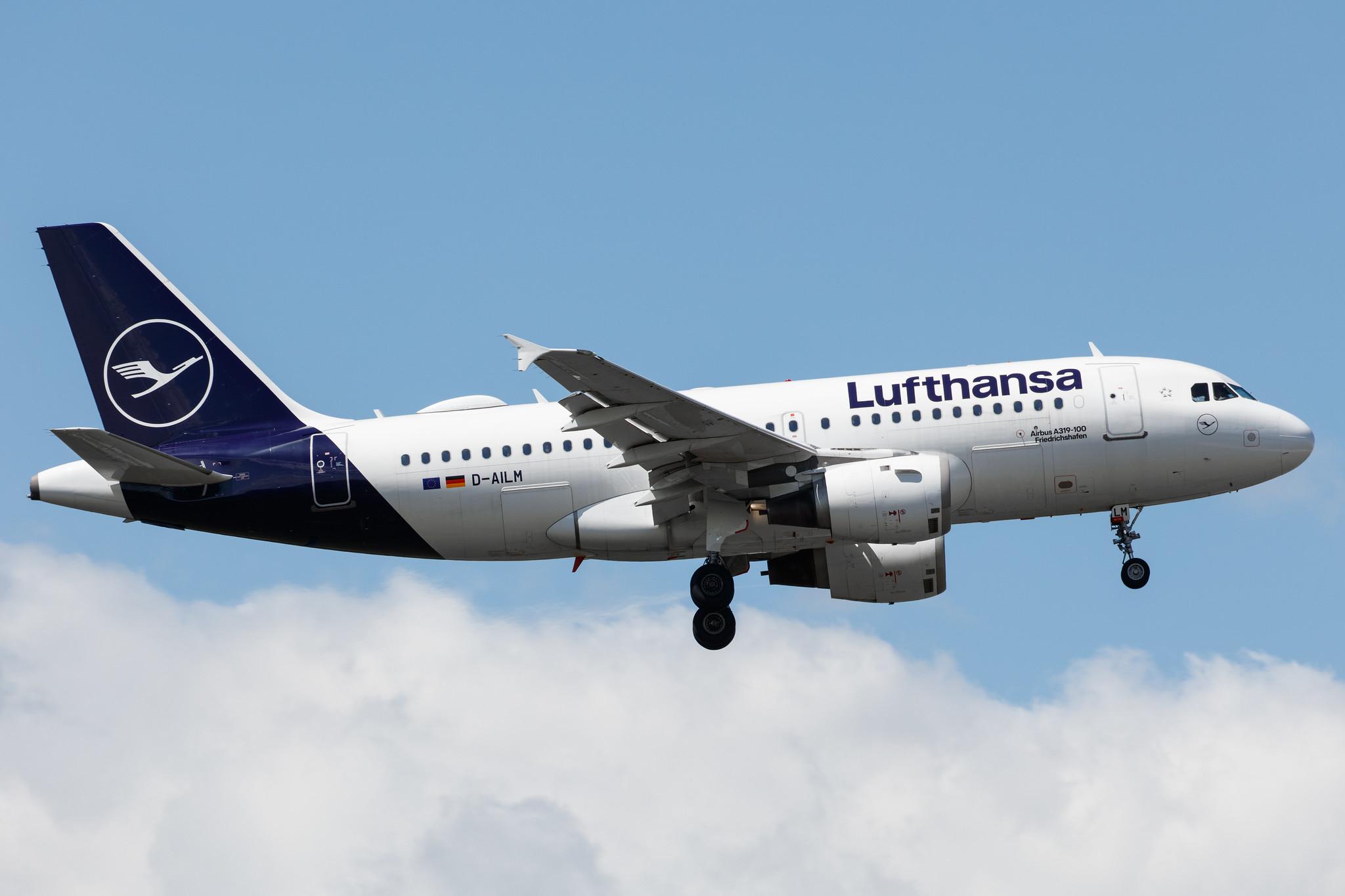 Frankfurt Airport: Lufthansa (LH / DLH) |  Airbus A319-114 A319 | D-AILM | MSN 0694