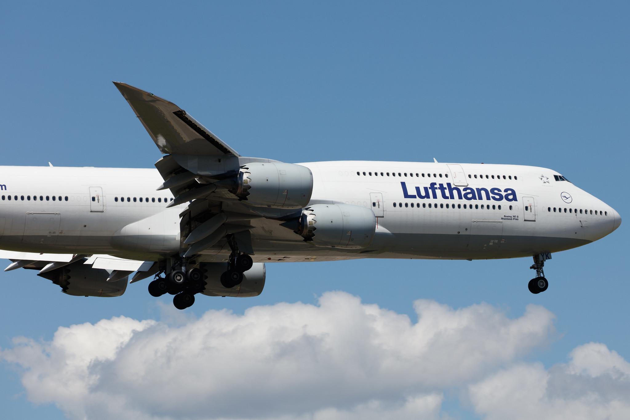 Frankfurt Airport: Lufthansa (LH / DLH) |  Boeing 747-830 B748 | D-ABYK | MSN 37835
