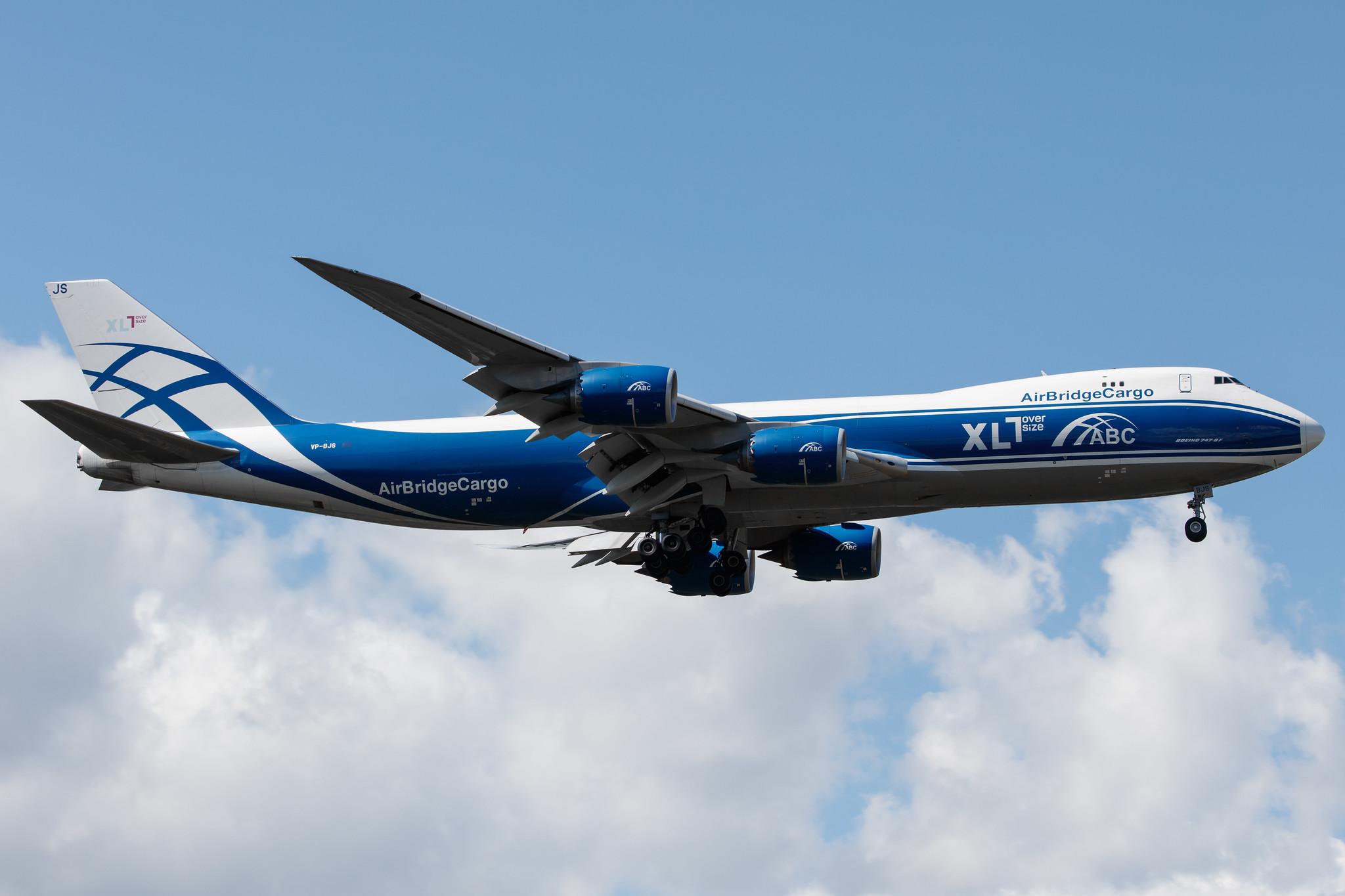 Frankfurt Airport: AirBridgeCargo (RU / ABW) | Operator: AirBridgeCargo Airlines |  Boeing 747-8F B748 | VP-BJS | MSN 63787