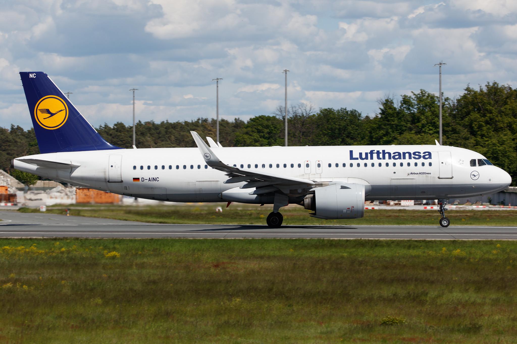 Frankfurt Airport: Lufthansa (LH / DLH) |  Airbus A320-271N A20N | D-AINC | MSN 6920