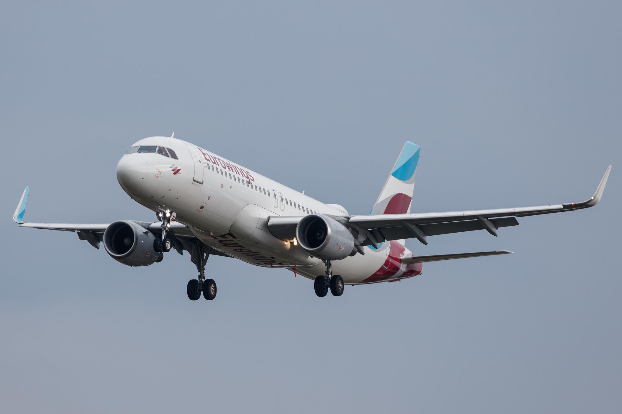 Hamburg Airport: Eurowings (EW / EWG) |  Airbus A320-214 A320 | D-AEWS | MSN 7439