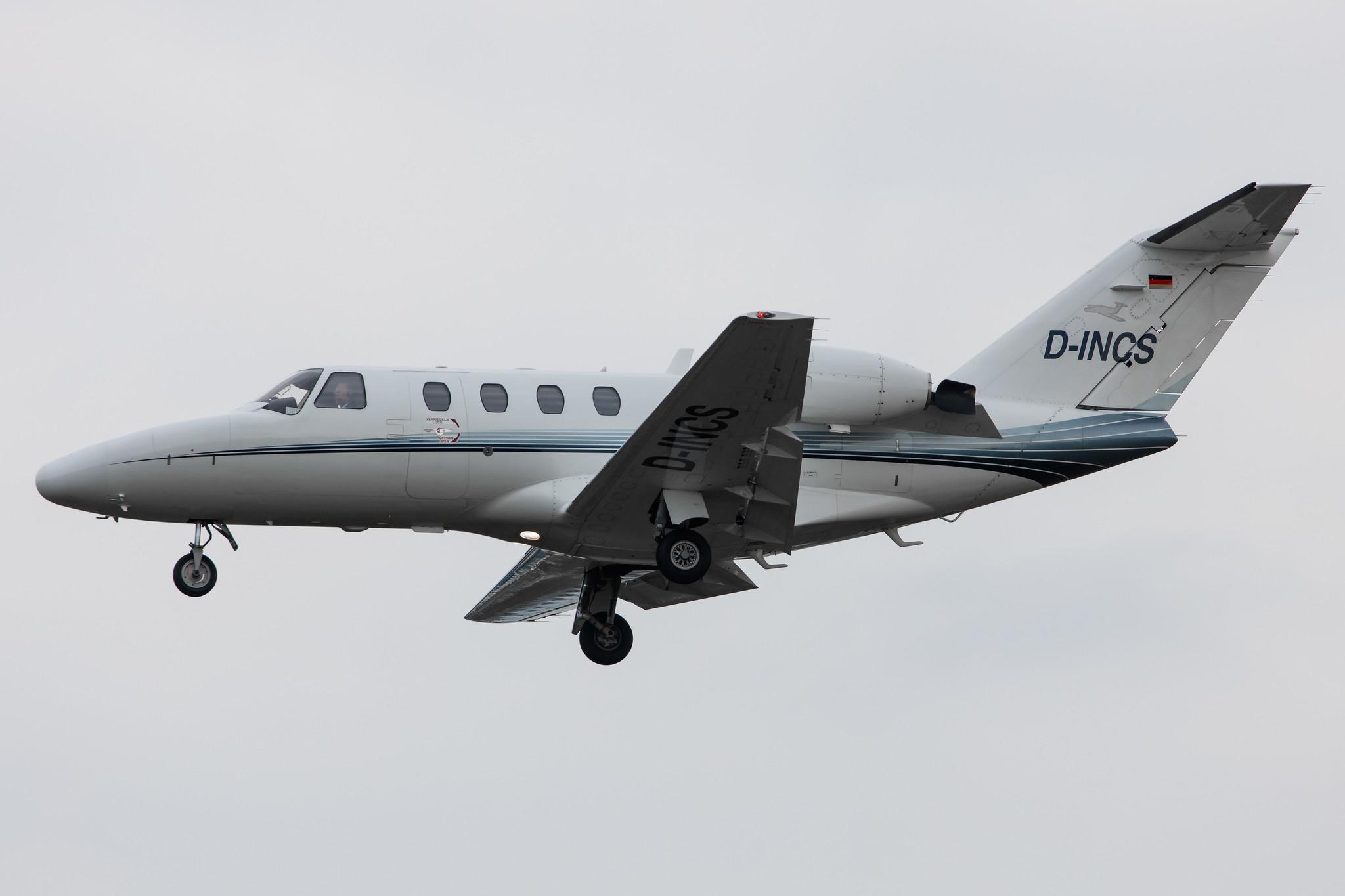 Hamburg Airport: Private owner |  Cessna 525 CitationJet CJ1 C525 | D-INCS | MSN 525-0466