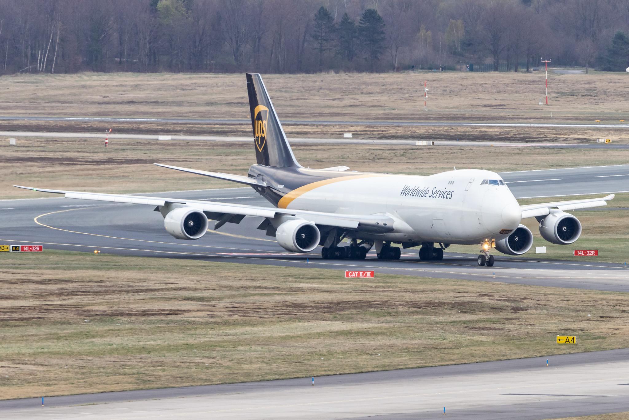 Köln Bonn Airport: UPS (5X / UPS) |  Boeing 747-8F B748 | N606UP | MSN 64253