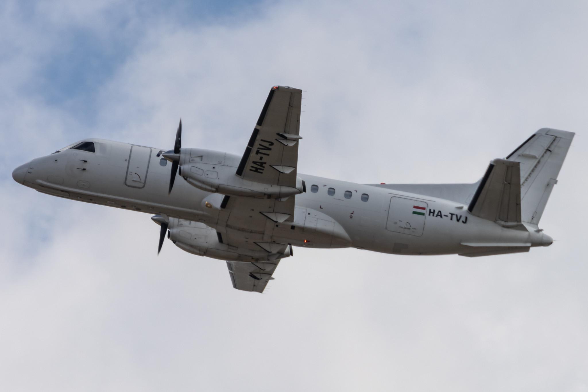 Köln Bonn Airport: Fleet Air International (/ FRF) |  Saab 340A SF34 | HA-TVJ | MSN 340A-066