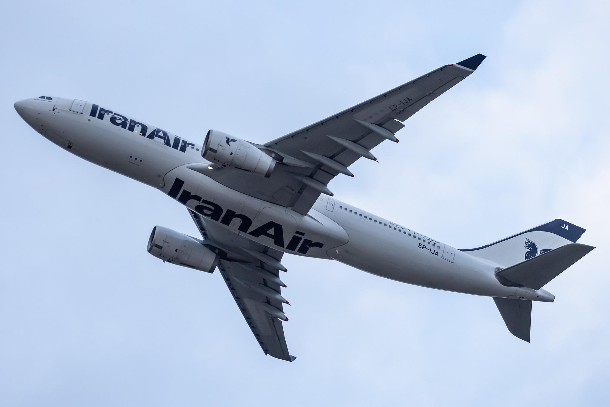 Köln Bonn Airport: Iran Air (IR / IRA) |  Airbus A330-243 A332 | EP-IJA | MSN 1540