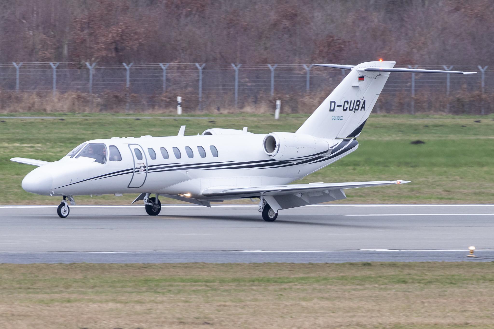 Hamburg Airport: Private owner  |  Cessna 525B CitationJet CJ3 C25B | D-CUBA | MSN 525B-0169