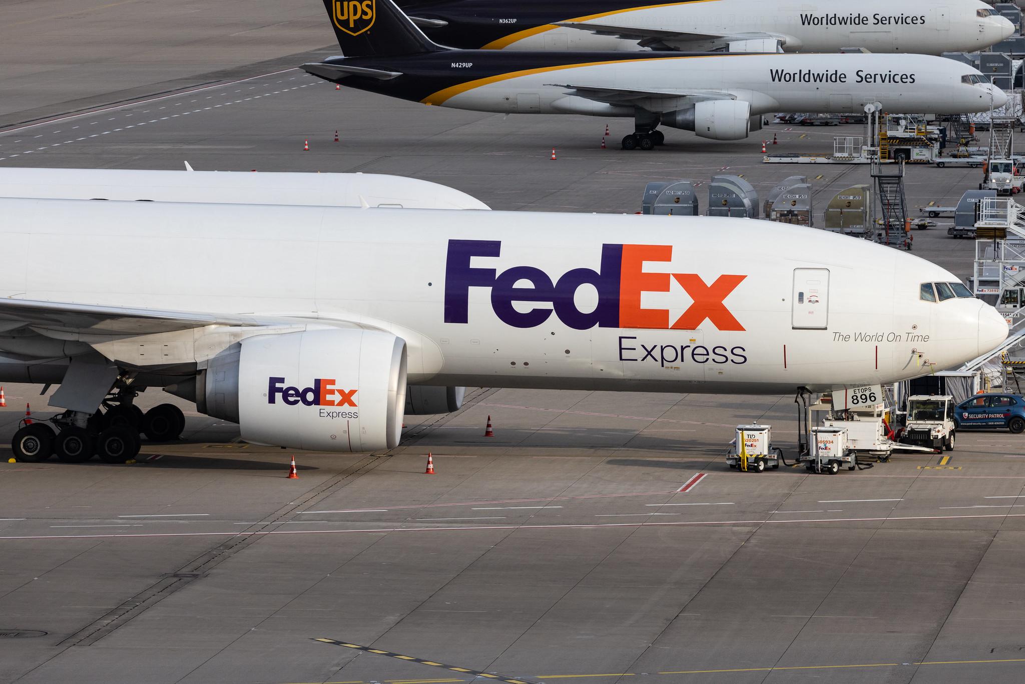 Köln Bonn Airport: FedEx (FX / FDX) |  Boeing 777-F B77L | N896FD | MSN 41750