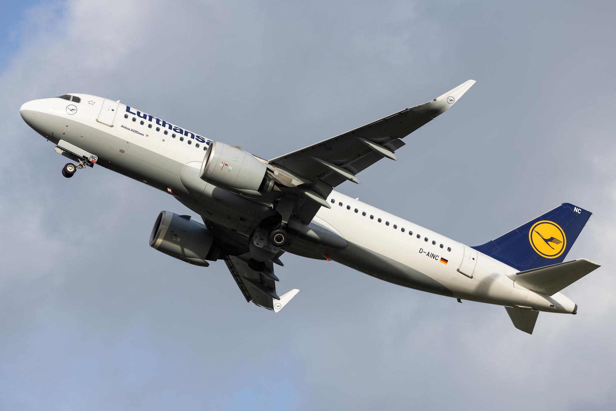 Hamburg Airport: Lufthansa (LH / DLH) |  Airbus A320-271N A20N | D-AINC | MSN 6920