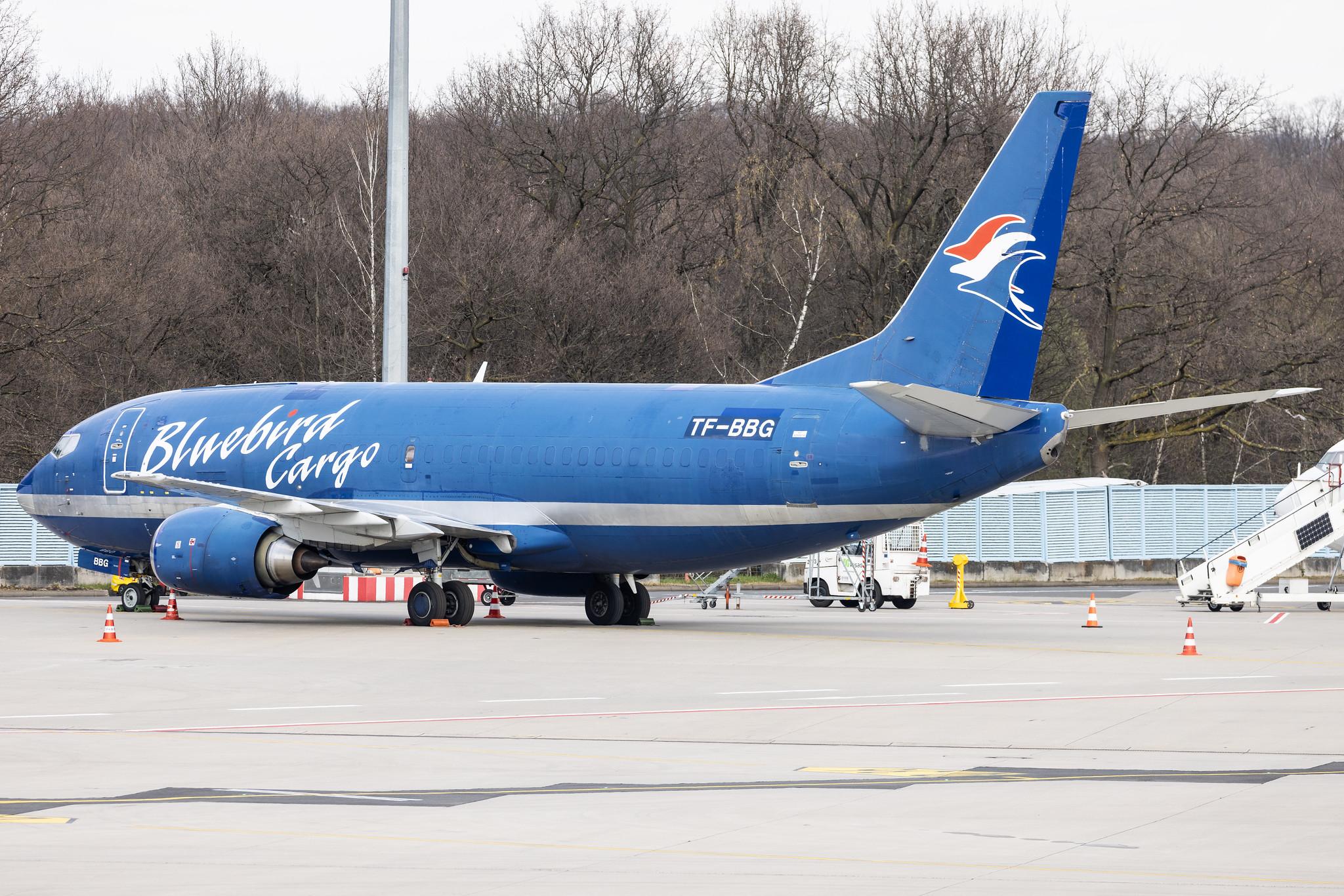Köln Bonn Airport: Bluebird Nordic (BO / BBD) |  Boeing 737-36E(BDSF) B733 | TF-BBG | MSN 25263