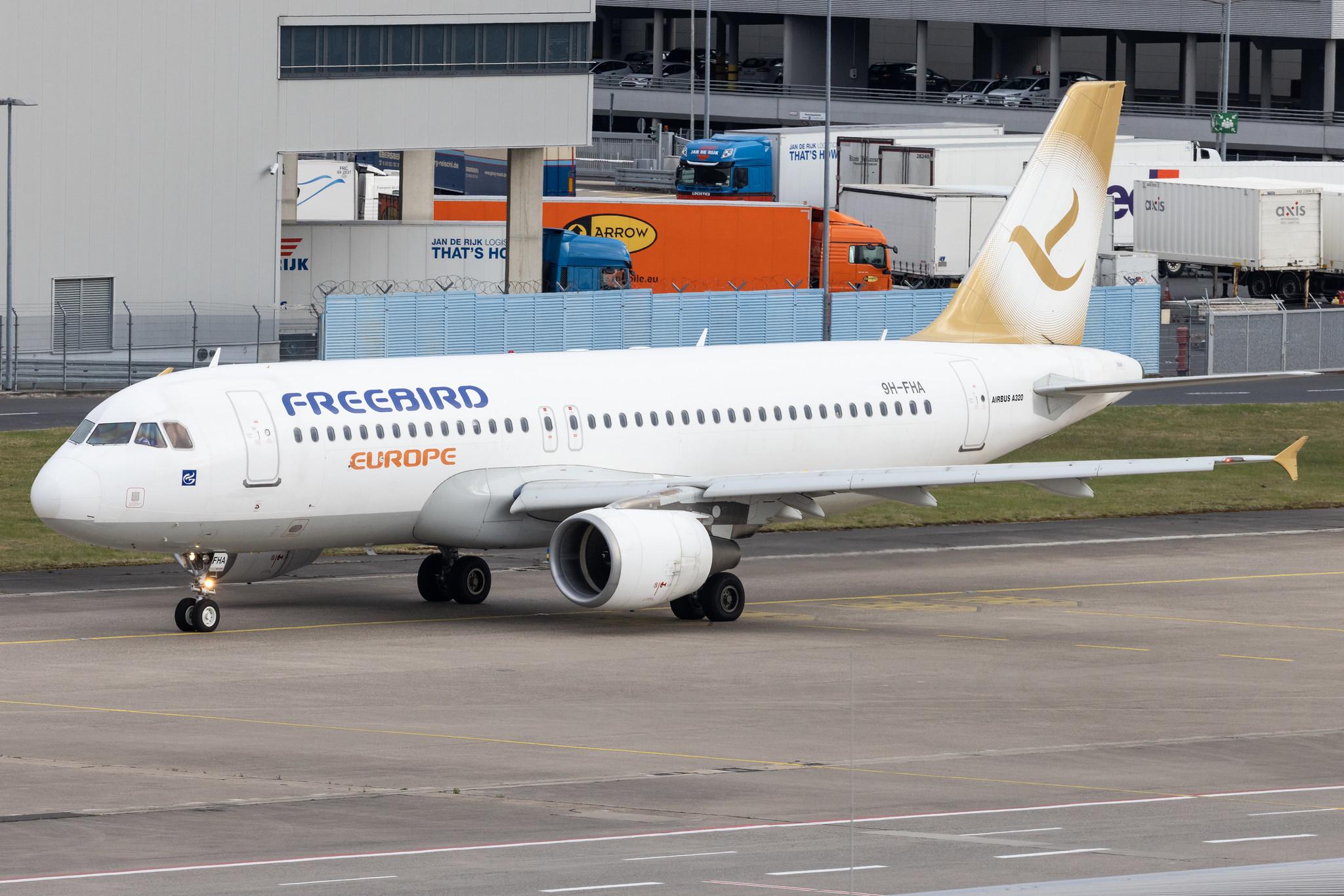 Köln Bonn Airport: Freebird Airlines (FH / FHY) | Operator: Freebird Airlines Europe |  Airbus A320-214 A320 | 9H-FHA | MSN 4207