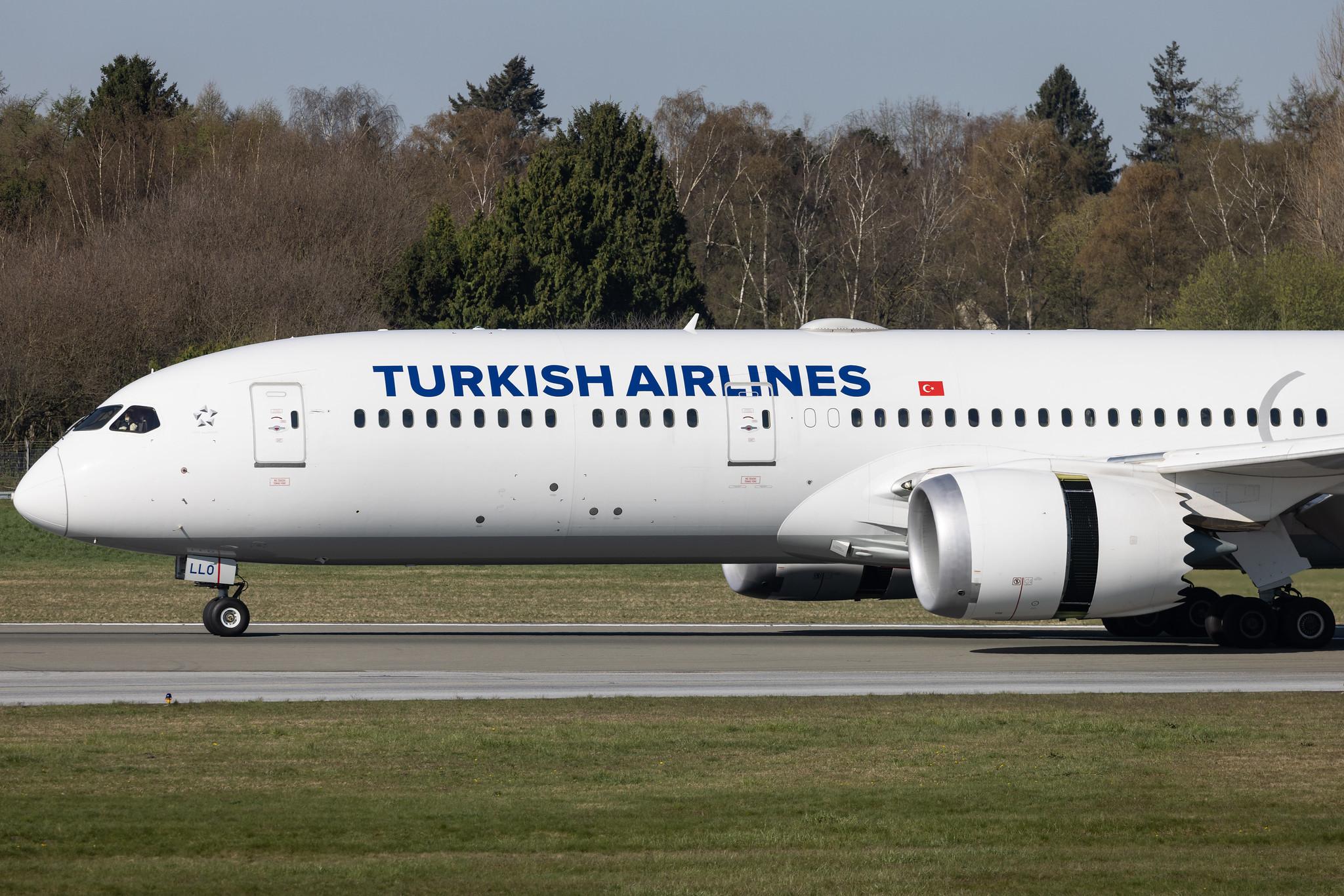 Hamburg Airport: Turkish Airlines (TK / THY) |  Boeing 787-9 Dreamliner B789 | TC-LLO | MSN 65814