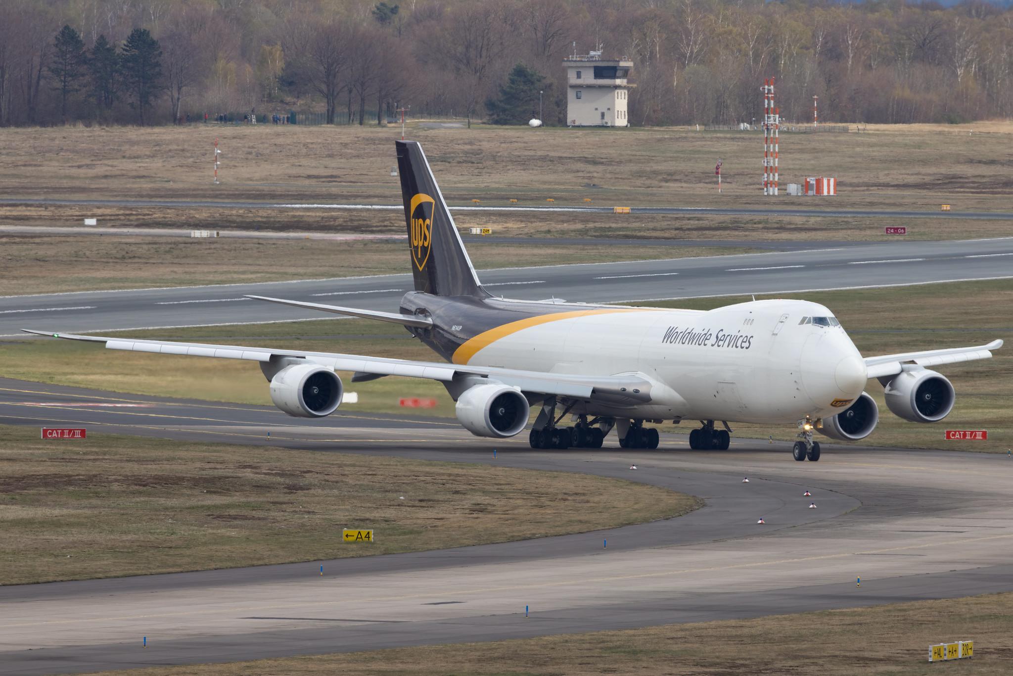 Köln Bonn Airport: UPS (5X / UPS) |  Boeing 747-8F B748 | N614UP | MSN 64260