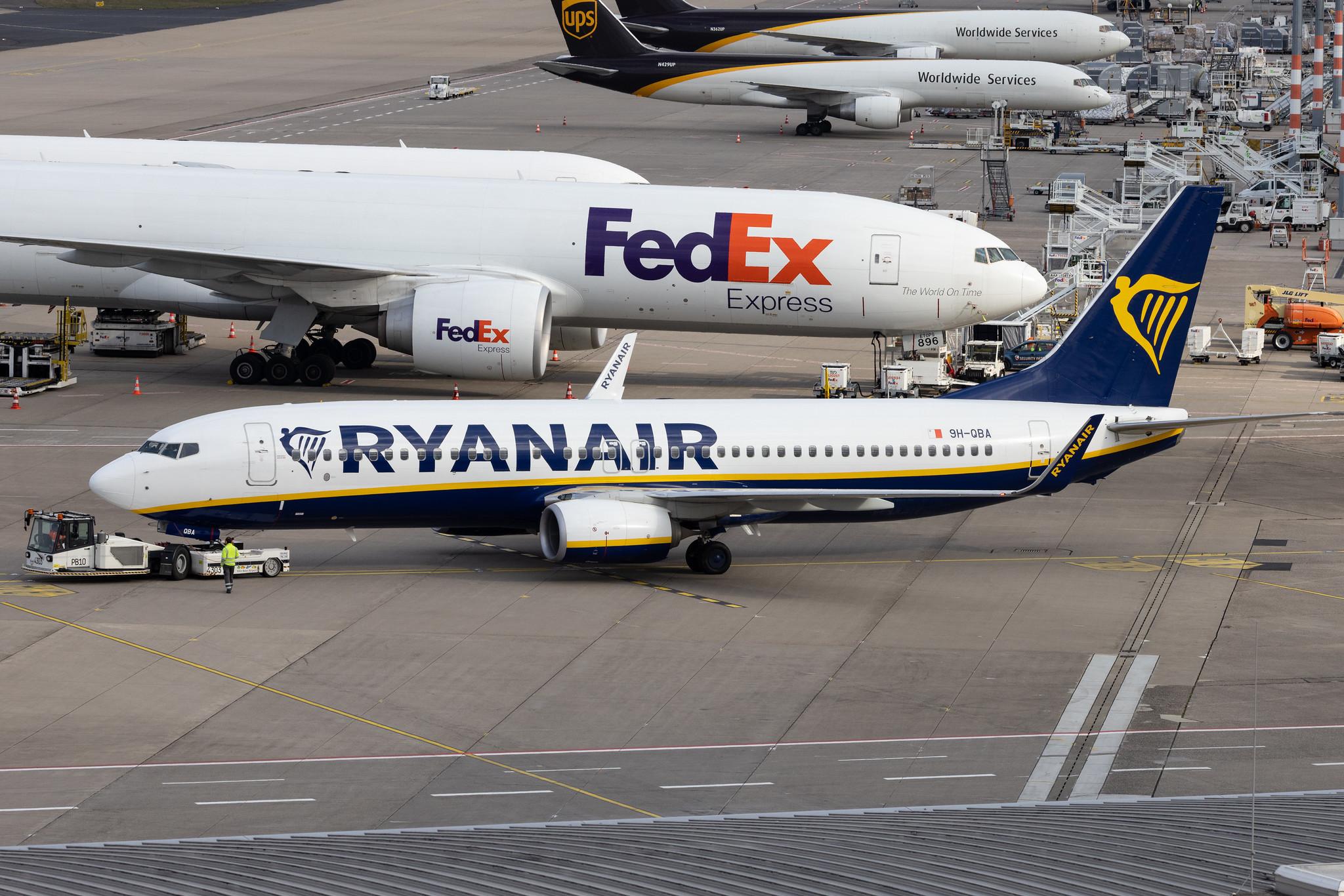 Köln Bonn Airport: Ryanair (FR / RYR) | Operator: Malta Air |  Boeing 737-8AS B738 | 9H-QBA | MSN 44802