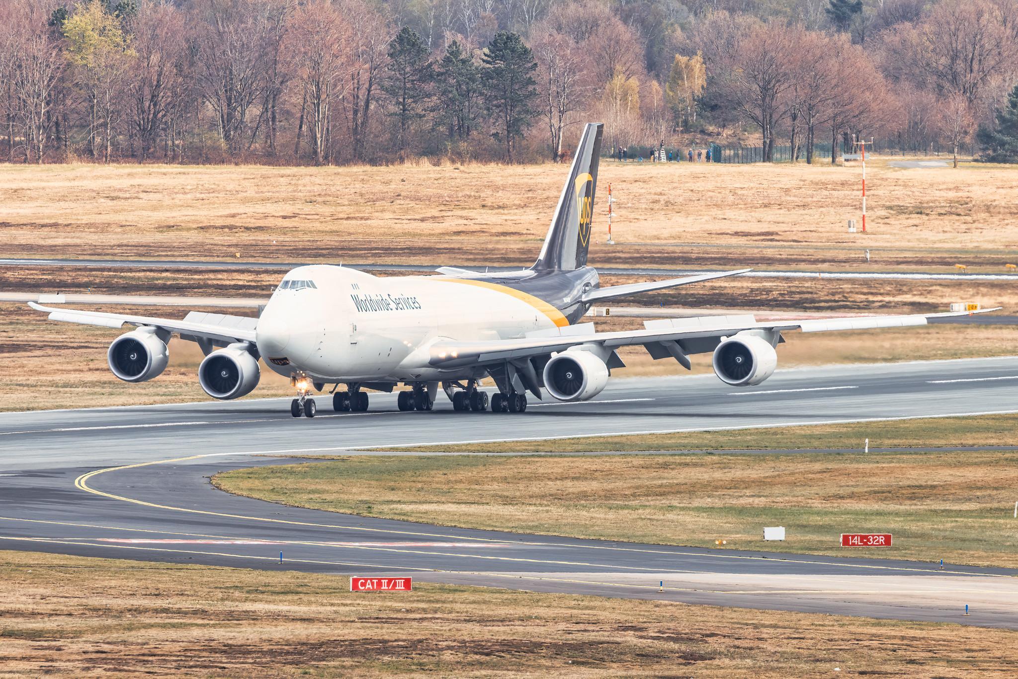 Köln Bonn Airport: UPS (5X / UPS) |  Boeing 747-8F B748 | N614UP | MSN 64260