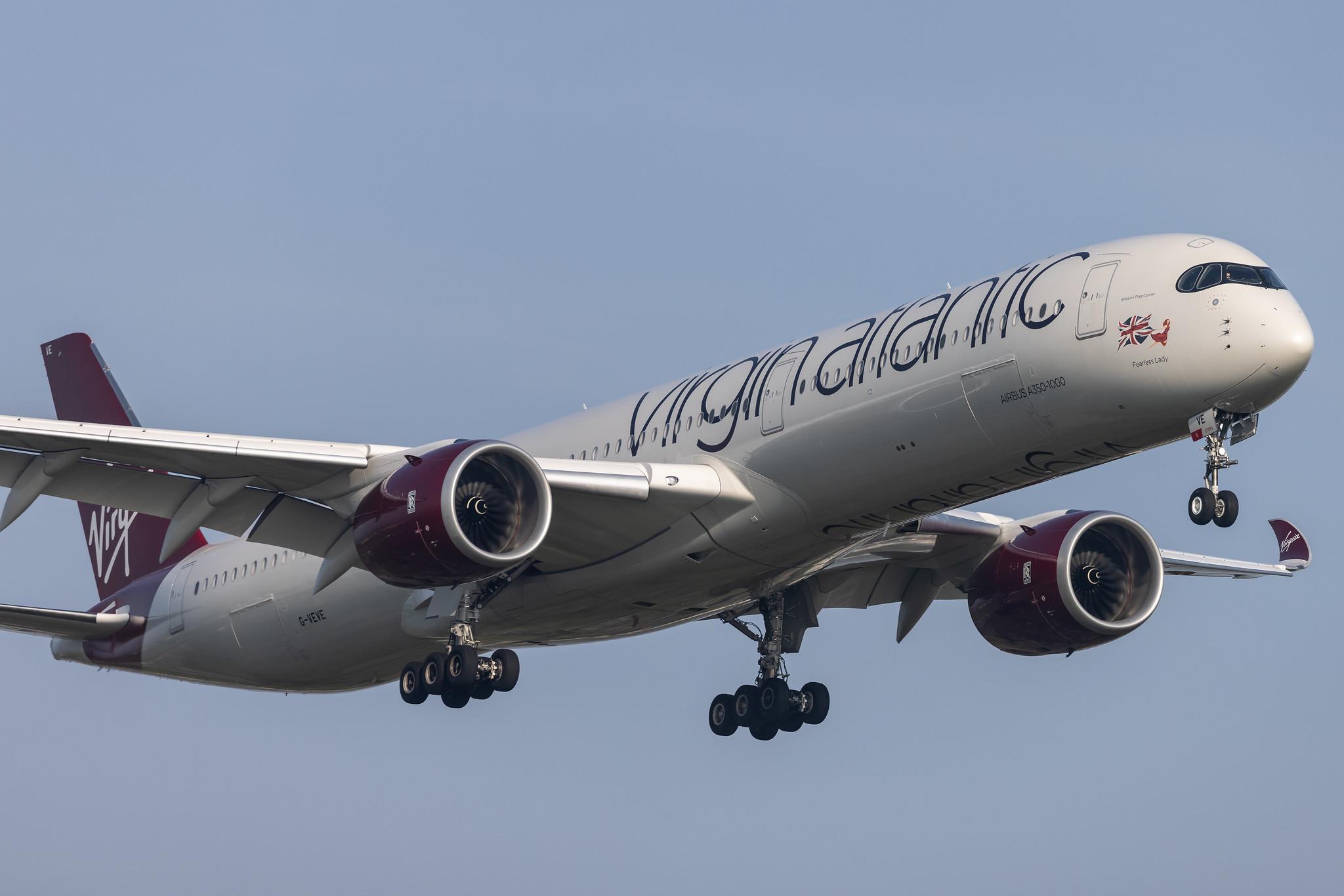 London Heathrow: Virgin Atlantic (VS / VIR) |  Airbus A350-1041 A35K | G-VEVE | MSN 492