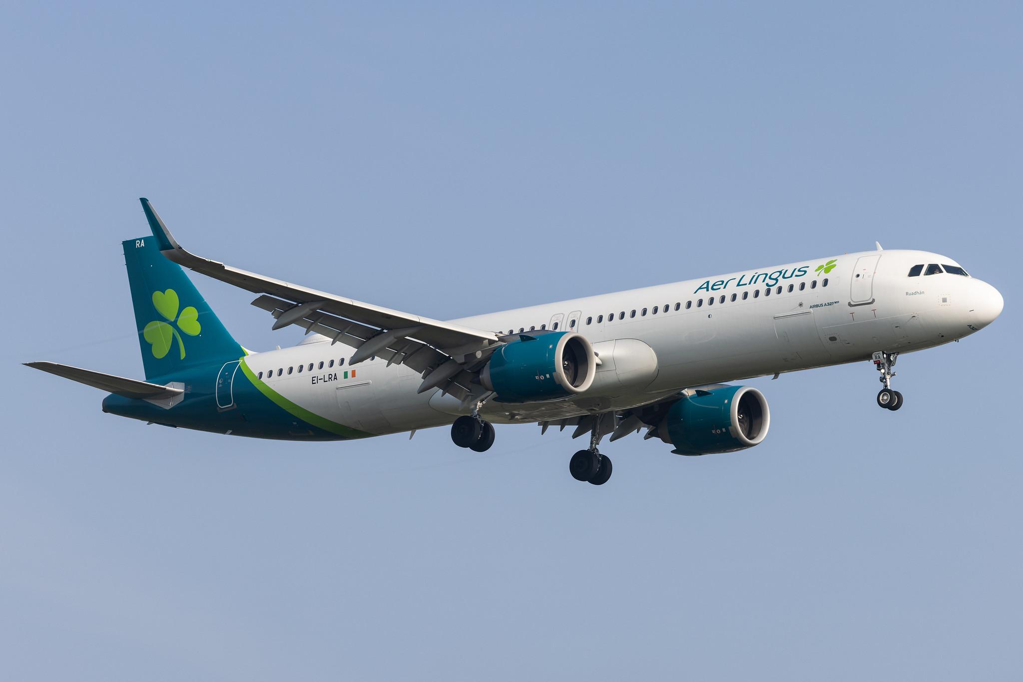 London Heathrow: Aer Lingus (EI / EIN) |  Airbus A321-253NX A21N | EI-LRA | MSN 08887