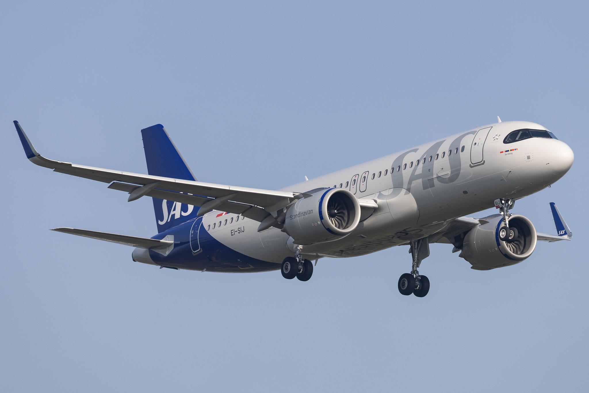 London Heathrow: SAS (SK / SAS) | Operator: SAS Connect |  Airbus A320-251N A20N | EI-SIJ | MSN 10752