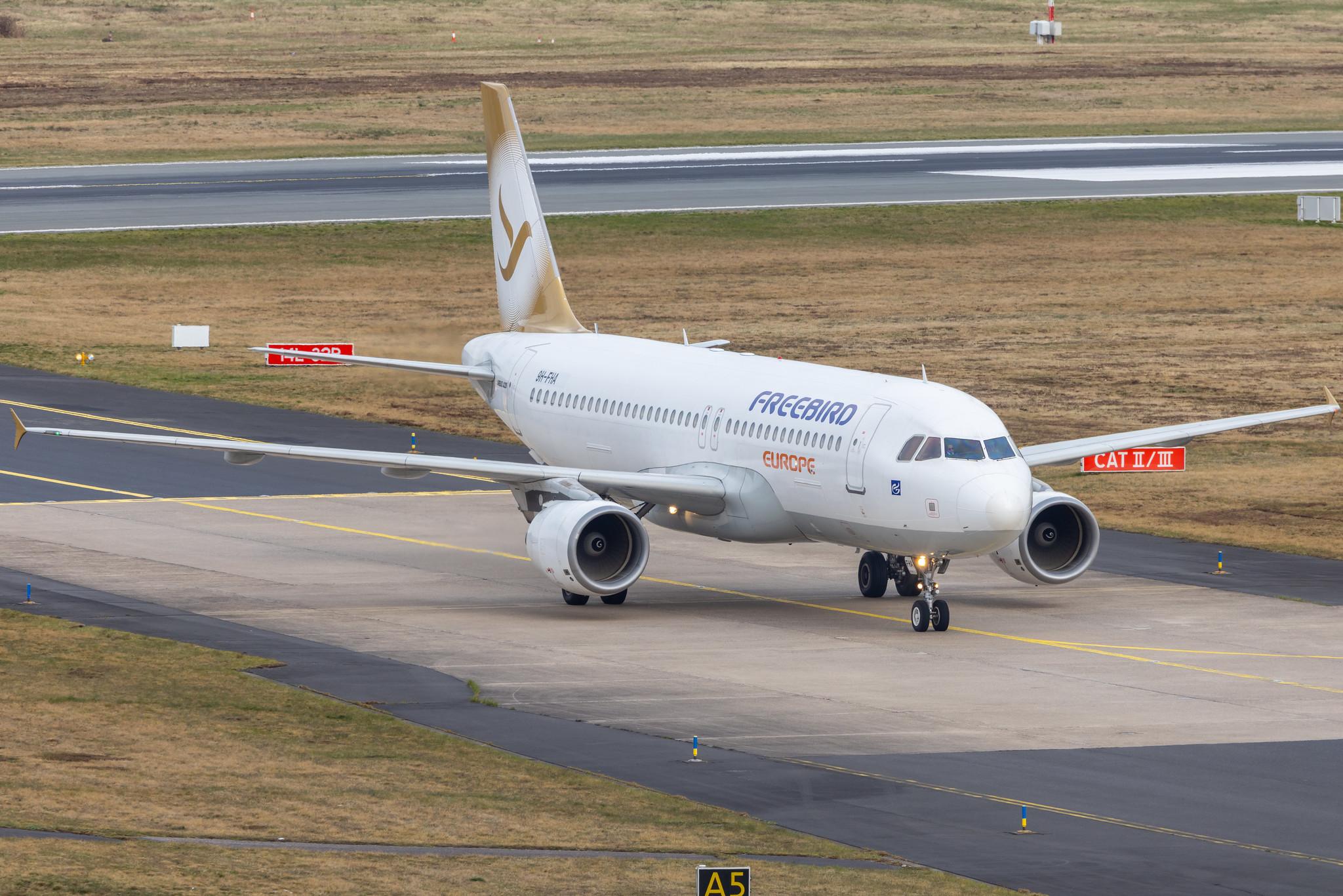 Köln Bonn Airport: Freebird Airlines (FH / FHY) | Operator: Freebird Airlines Europe |  Airbus A320-214 A320 | 9H-FHA | MSN 4207