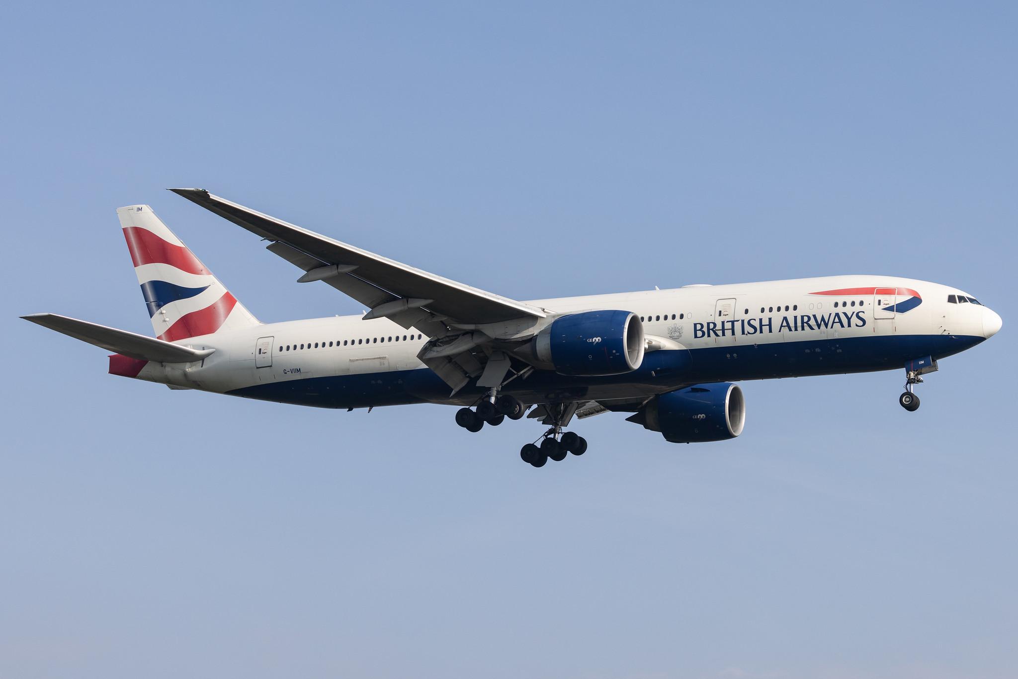 London Heathrow: British Airways (BA / BAW) |  Boeing 777-236(ER) B772 | G-VIIM | MSN 28841