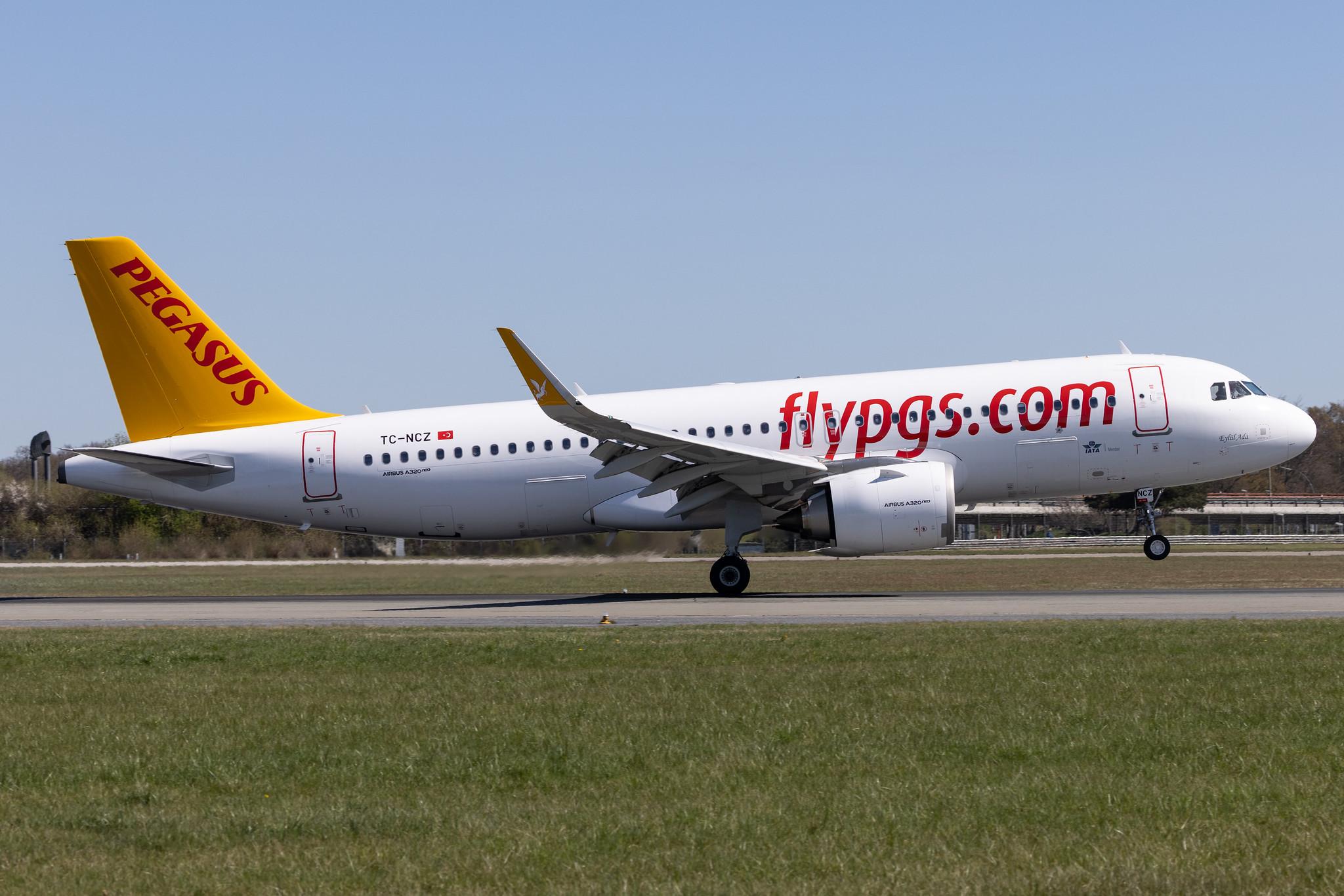 Hamburg Airport: Pegasus (PC / PGT) | Operator: Pegasus Airlines |  Airbus A320-251N A20N | TC-NCZ | MSN 10527