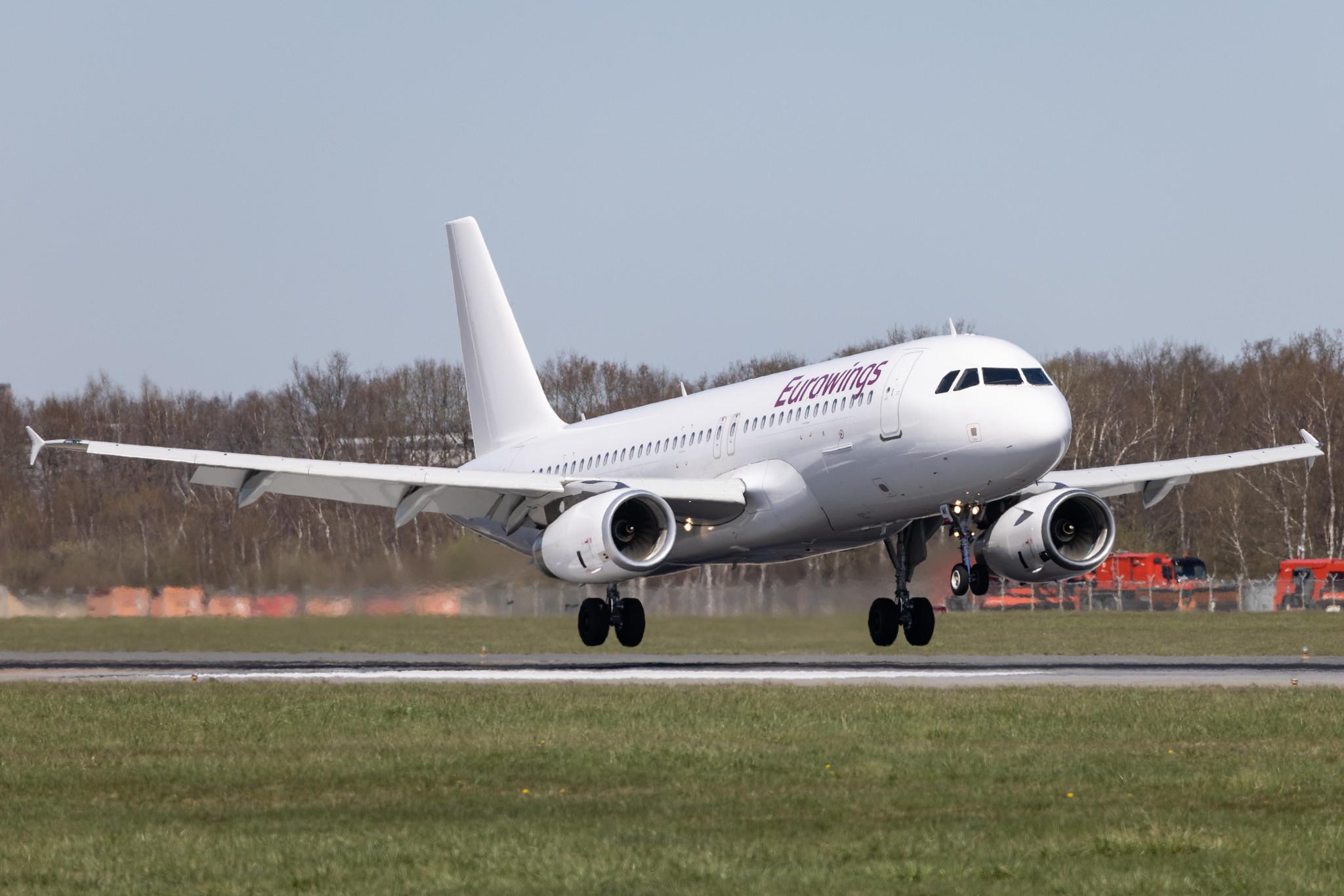Hamburg Airport: Eurowings (EW / EWG) | Operator: Avion Express Malta |  Airbus A320-232 A320 | 9H-AMK | MSN 03562