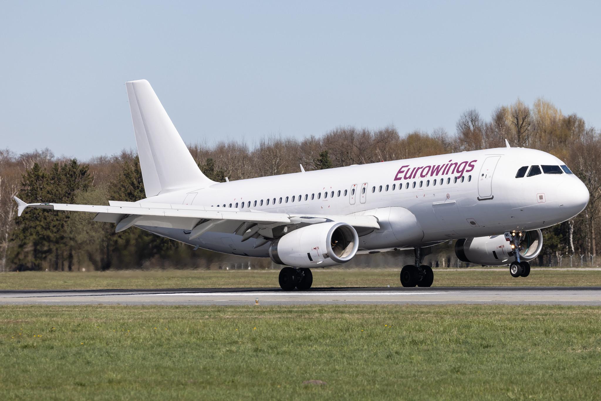 Hamburg Airport: Eurowings (EW / EWG) | Operator: Avion Express Malta |  Airbus A320-232 A320 | 9H-AMK | MSN 03562