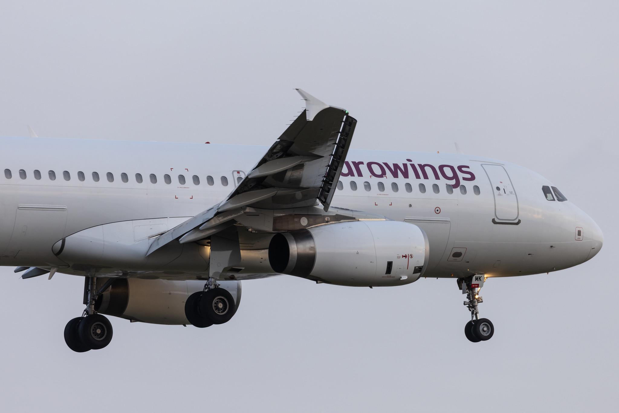 Hamburg Airport: Eurowings (EW / EWG) | Operator: Avion Express Malta |  Airbus A320-232 A320 | 9H-AMK | MSN 03562