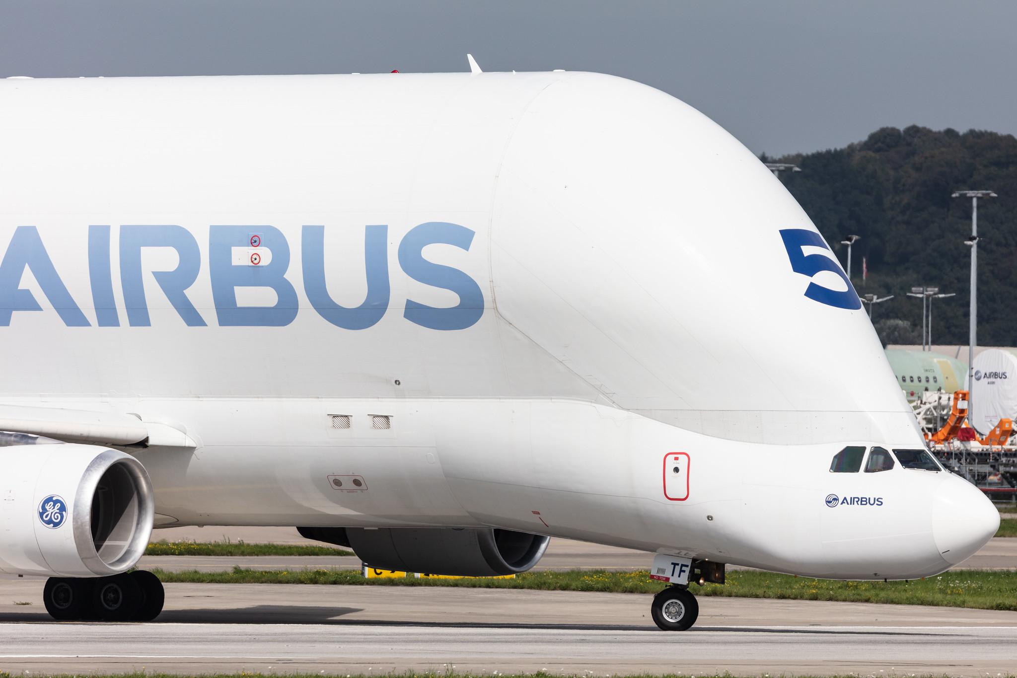 Hamburg Finkenwerder: Airbus Transport International (4Y / BGA) |  Airbus A300-608ST Beluga A3ST | F-GSTF | MSN 796