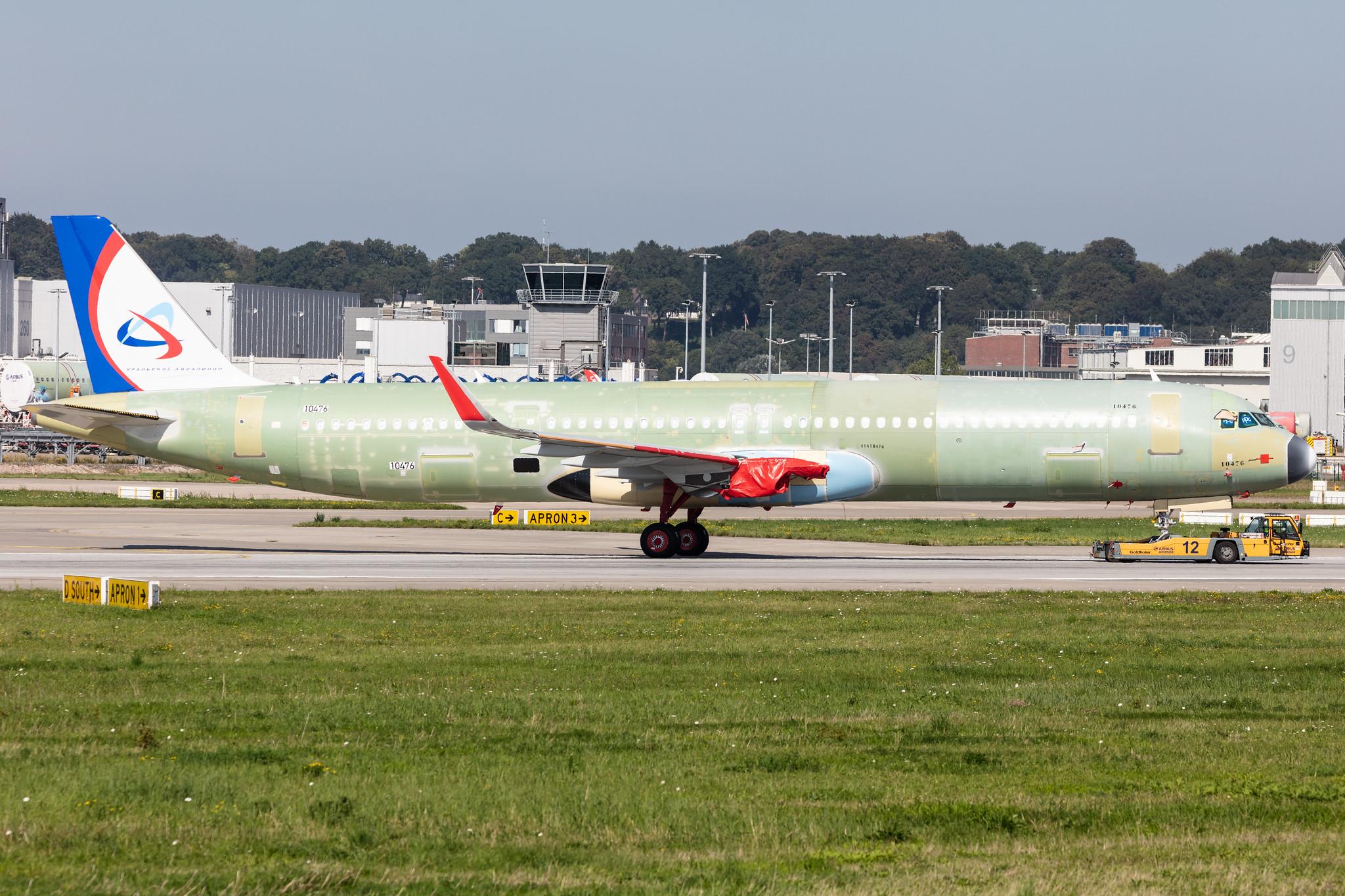 Hamburg Finkenwerder: Ural Airlines (U6 / SVR) |  Airbus A321-251NX A21N | D-AVXP (VP-BFI) | MSN 10476