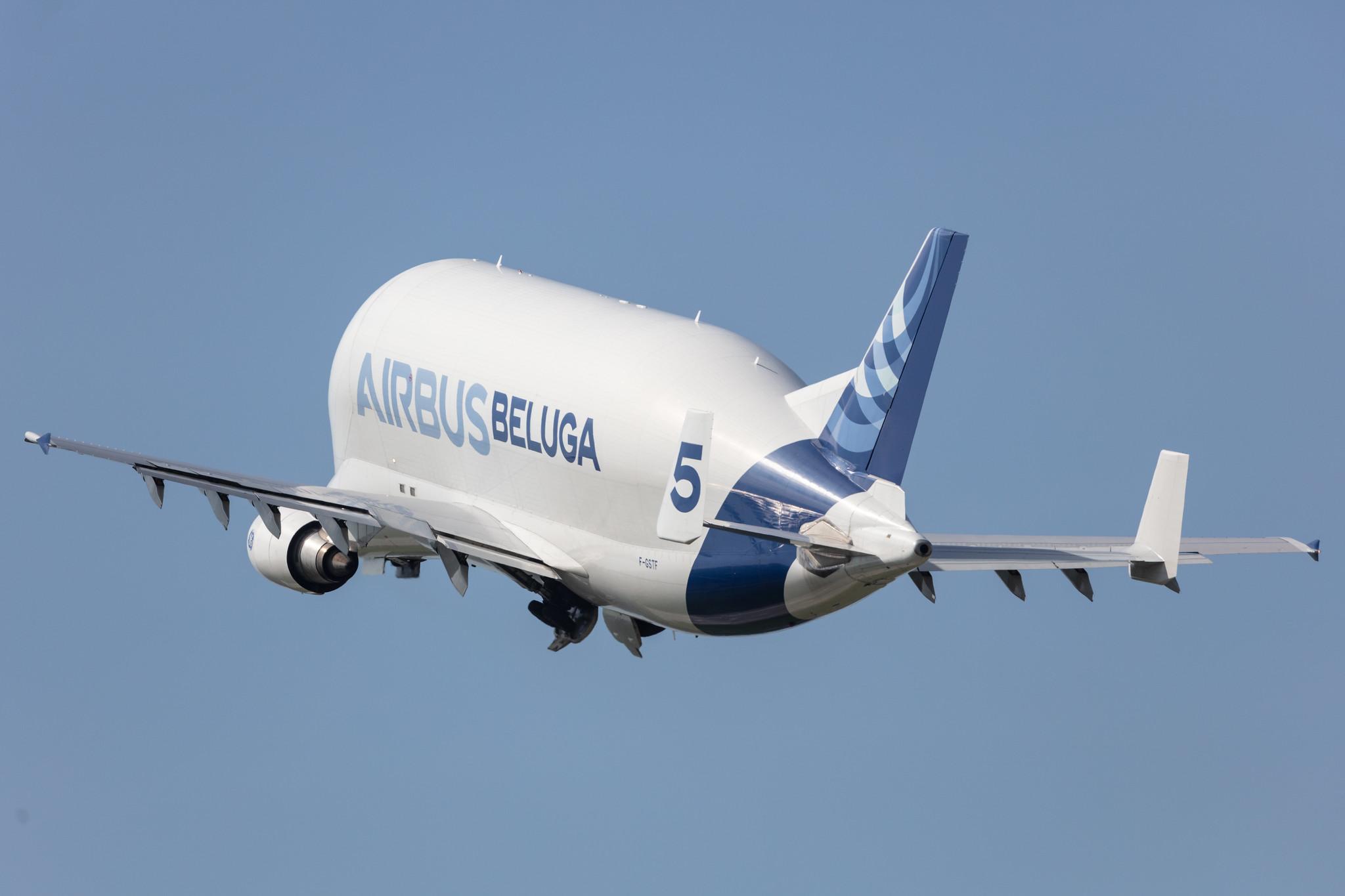 Hamburg Finkenwerder: Airbus Transport International (4Y / BGA) |  Airbus A300-608ST Beluga A3ST | F-GSTF | MSN 796