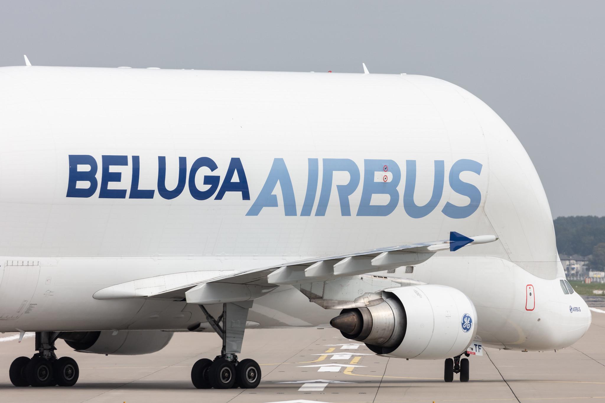 Hamburg Finkenwerder: Airbus Transport International (4Y / BGA) |  Airbus A300-608ST Beluga A3ST | F-GSTF | MSN 796