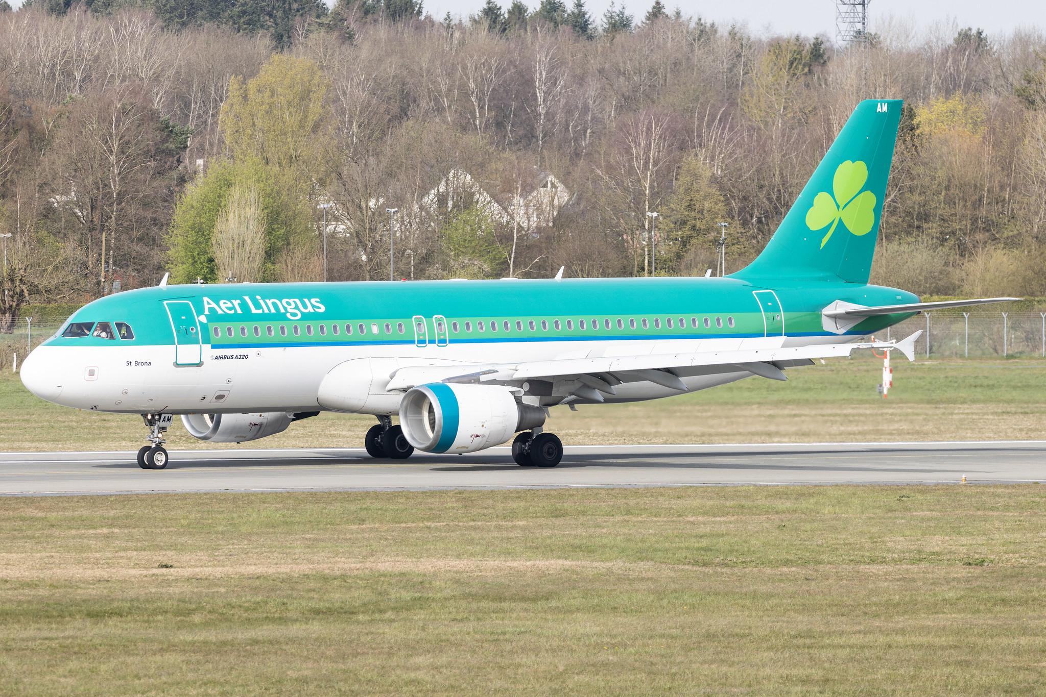Hamburg Airport: Aer Lingus (EI / EIN) |  Airbus A320-214 A320 | EI-GAM | MSN 3823
